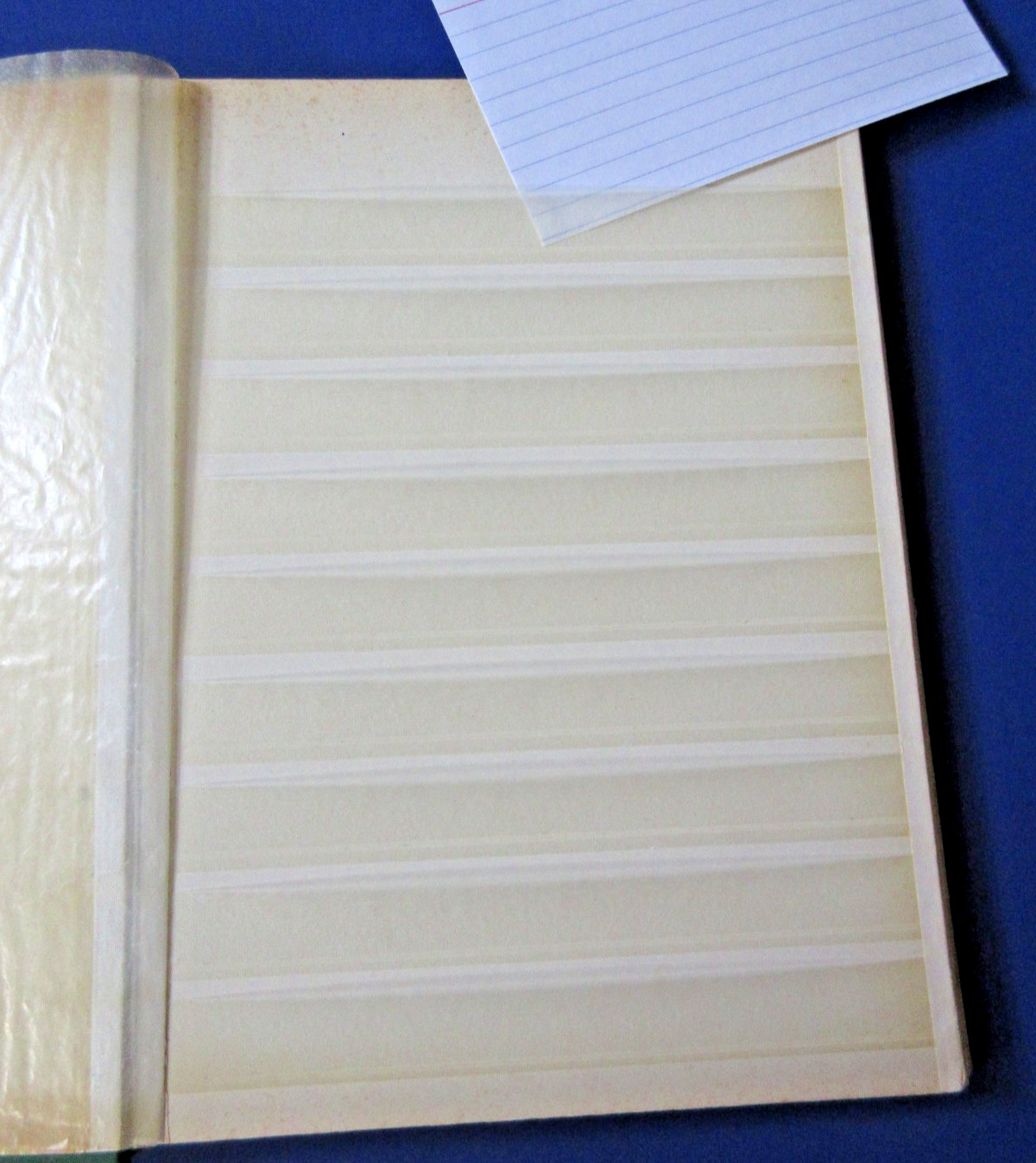 Vintage Stamp Book Album 16 Pages 7&Prime; x 10&Prime;