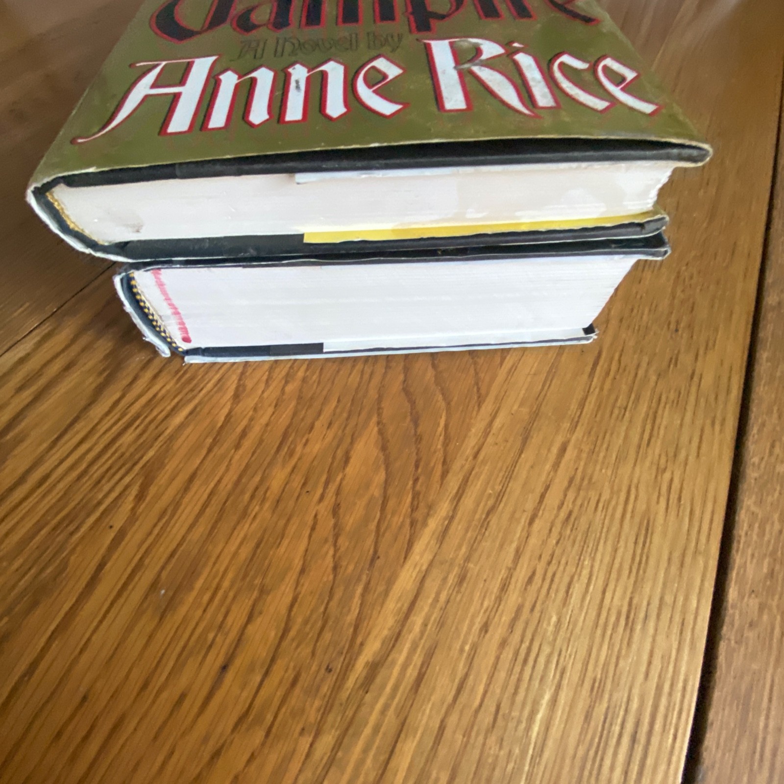 Interview With The Vampire & The Witching Hour by Anne Rice Hardcover