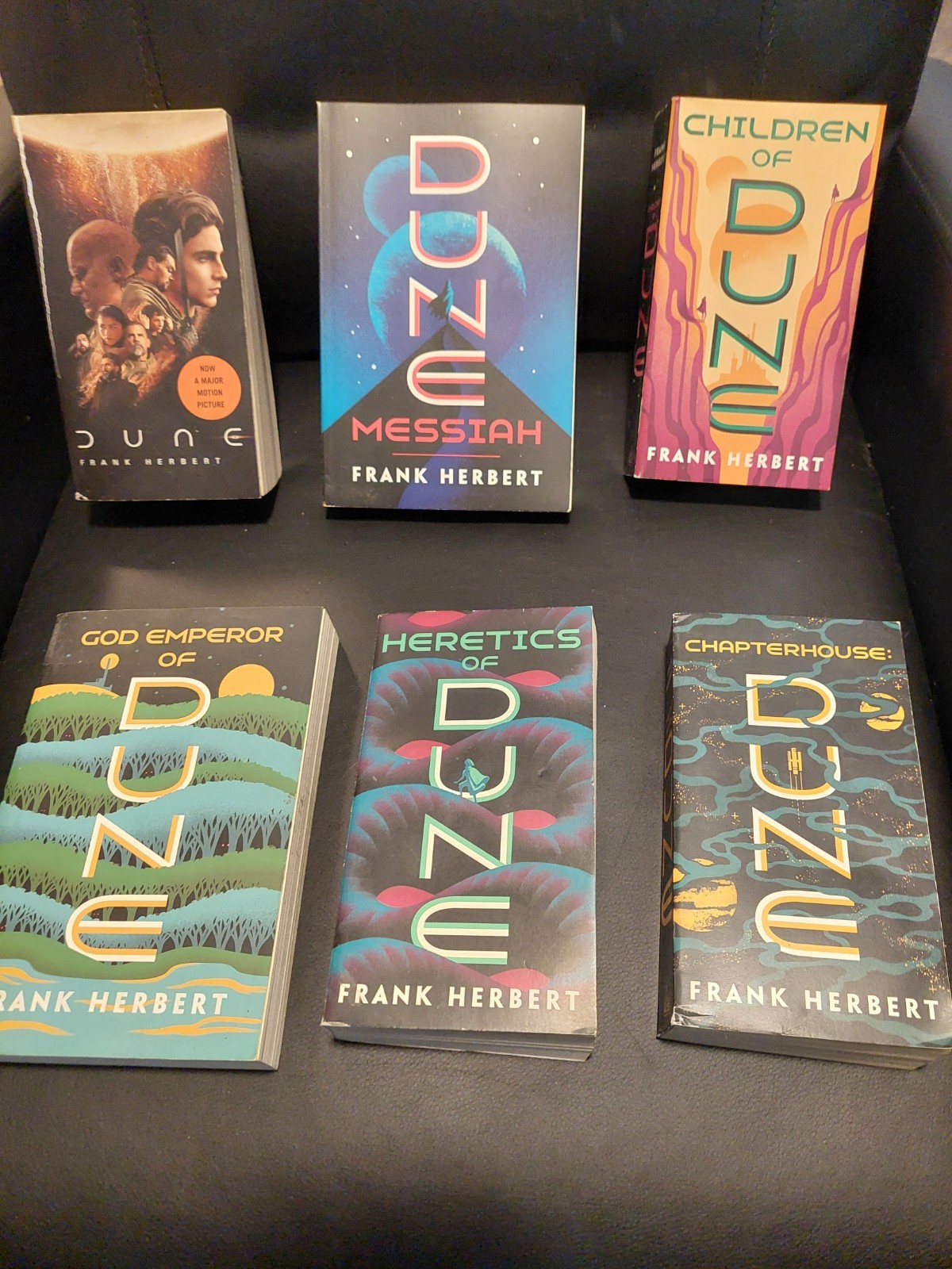Complete Dune Series 6 Book Set Paperback Frank Herbert ACE – VINTAGE SCI FI