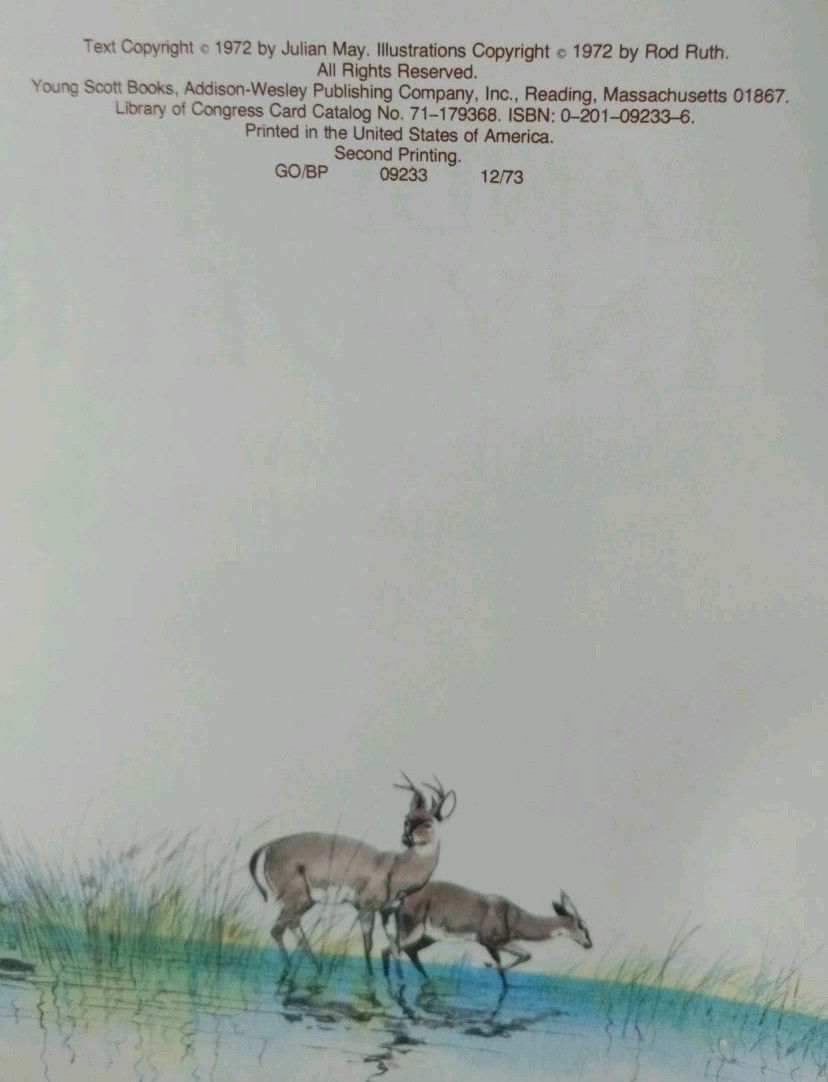 Islands of the Tiny Deer ~ VTG 1972 CHILDREN&rsquo;S BOOK ~ JULIAN MAY