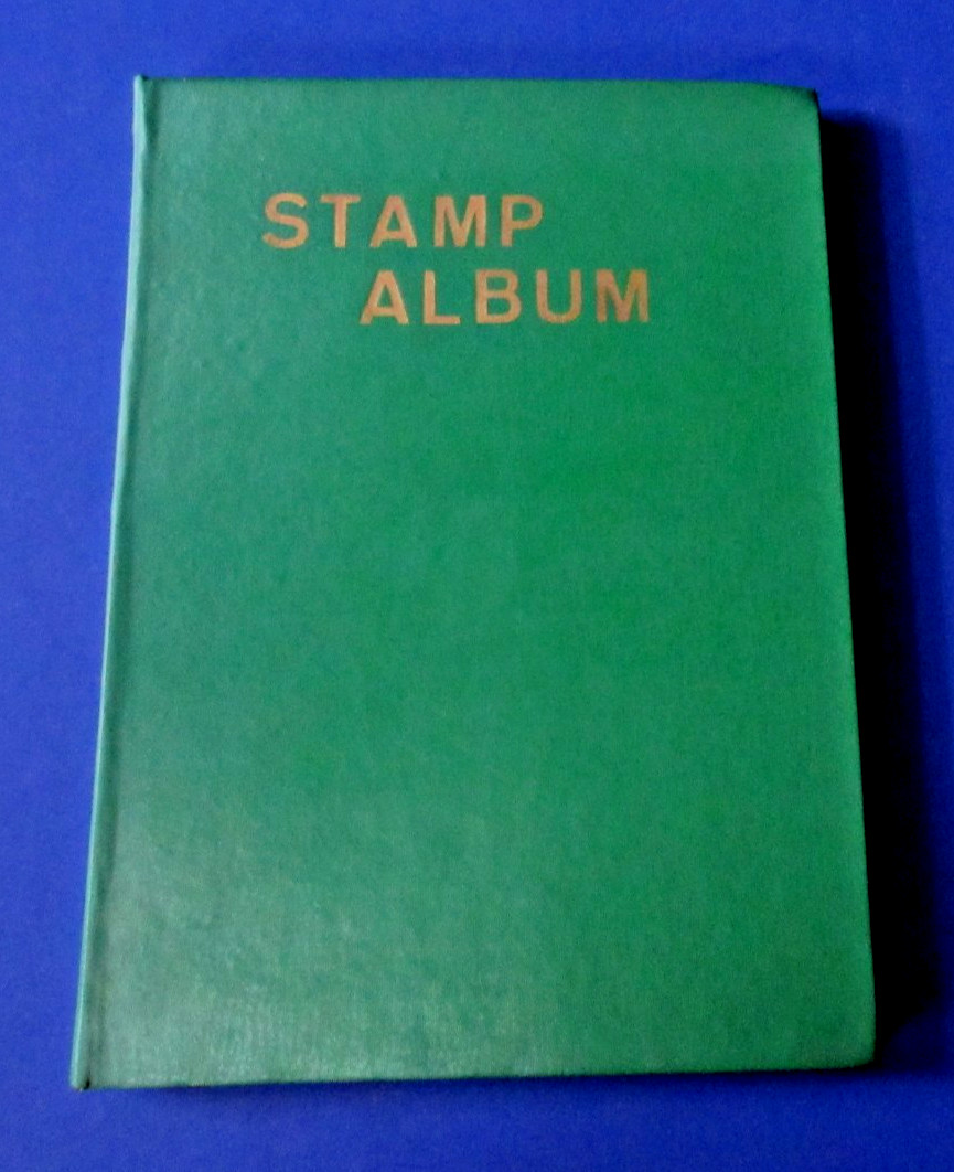 Vintage Stamp Book Album 16 Pages 7&Prime; x 10&Prime;