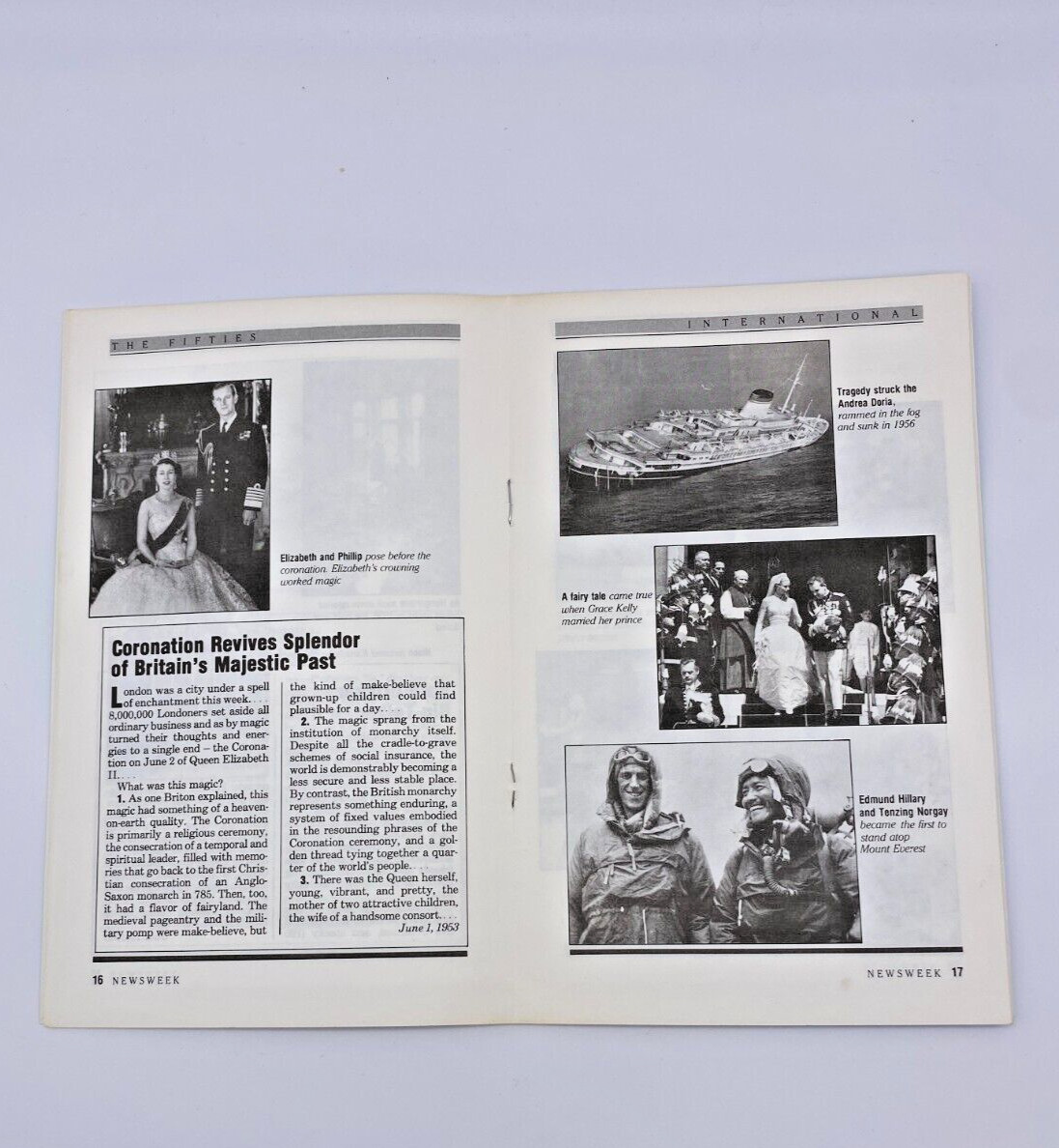 Newsweek Decade Booklets 1940&rsquo;s 1950&rsquo;s 1960&rsquo;s 1970&rsquo;s Paperback Vintage Books-A3