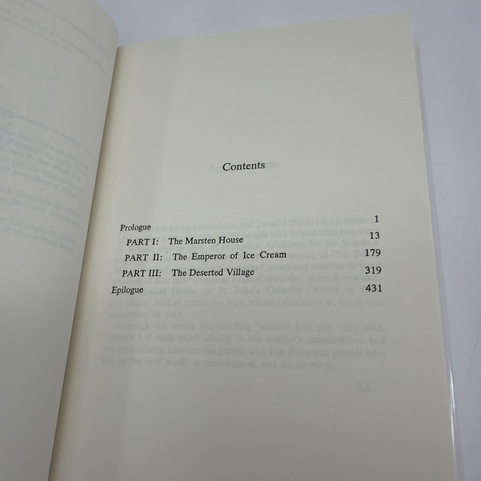 &lsquo;Salem&rsquo;s Lot, Stephen King Hardcover, Book Club Edition, 1975 No Gutter Code