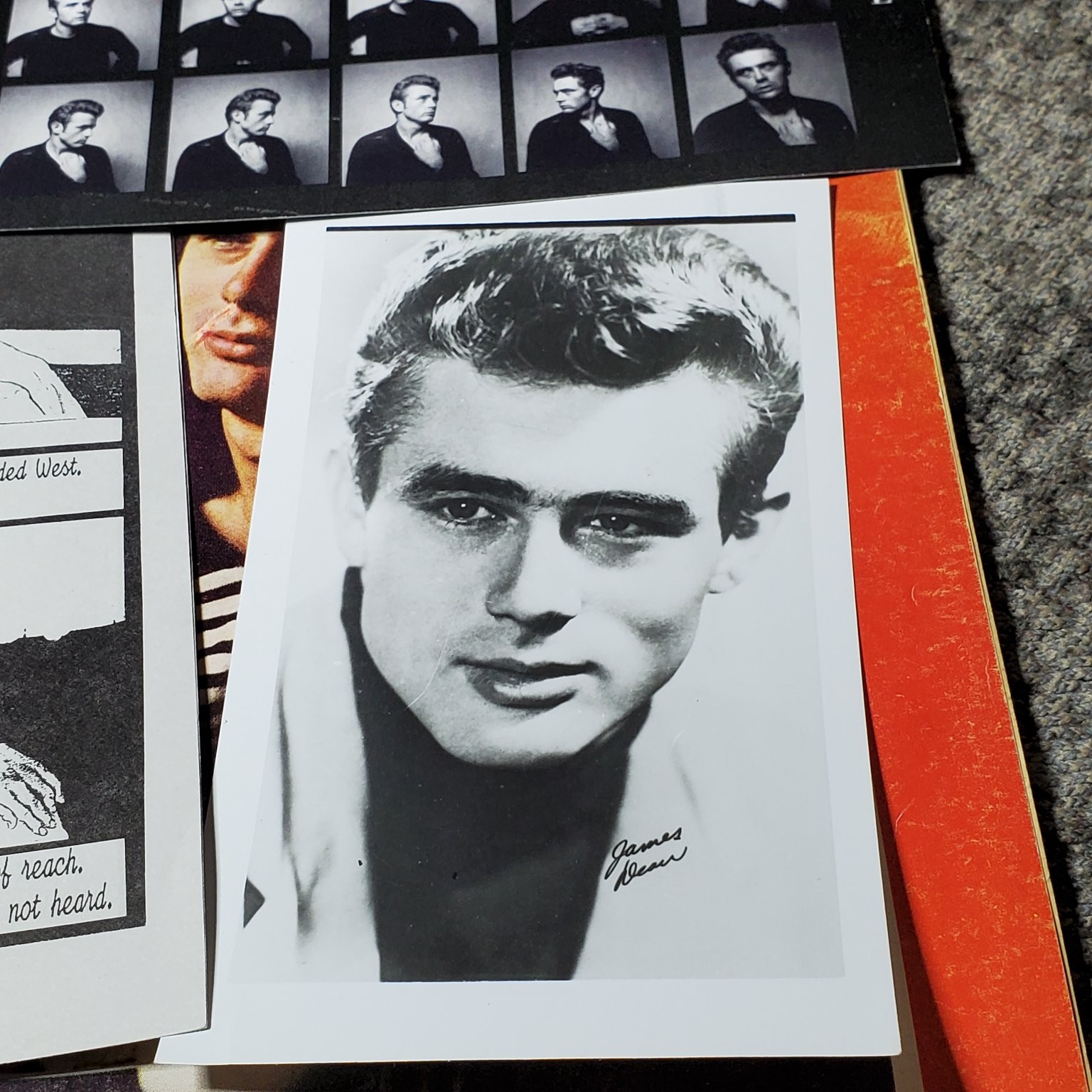 The Real James Dean Story 1958 Vol 1 No 1 Vintage Hollywood Biography + Photos
