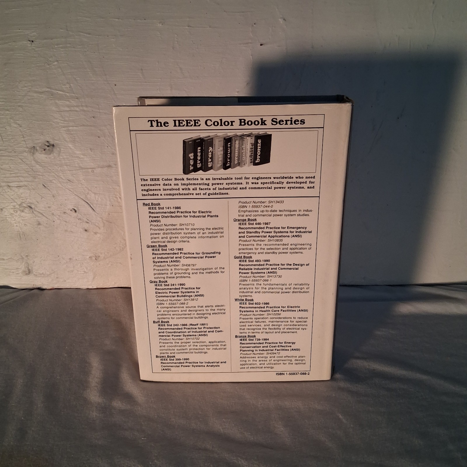 IEEE Electric Power Systems In Commercial Buildings Hardcover Gray Book 241-1990