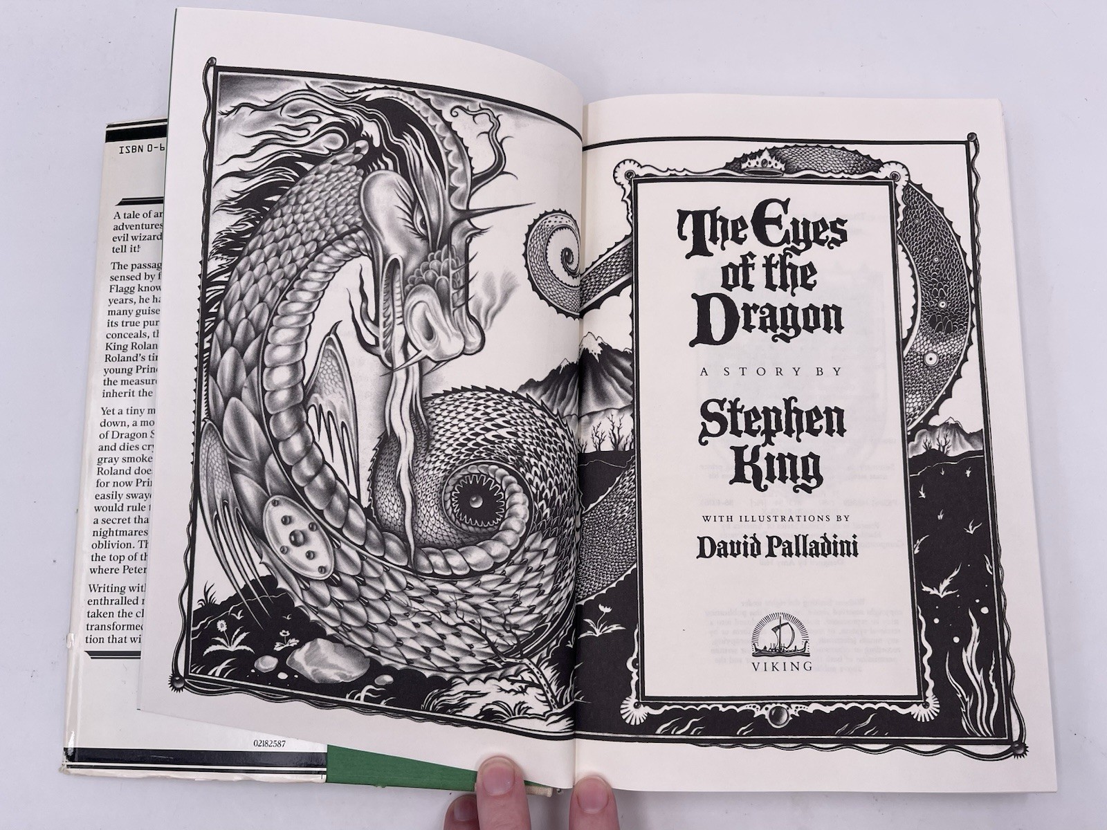 The Eyes of the Dragon By Stephen King 1987 First Edition Hardcover DJ