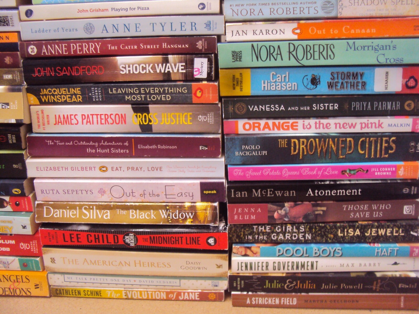 RANDOM MIX Lot 18 Large Trade Size Paperback Fiction Literature All categories