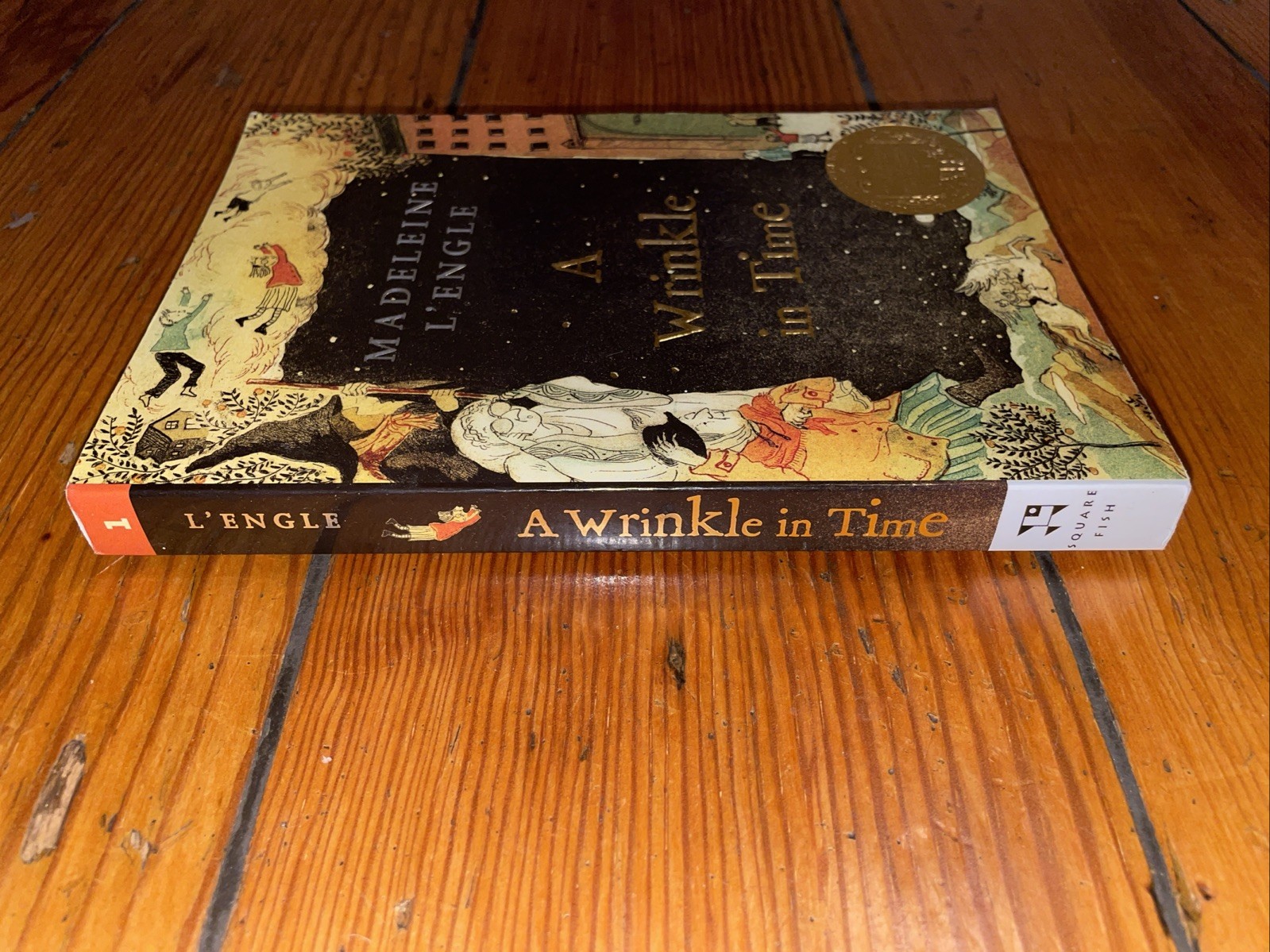 A Wrinkle In Time by Madaleine L&rsquo;Engle (2007 Square Fish Trade Paperback)