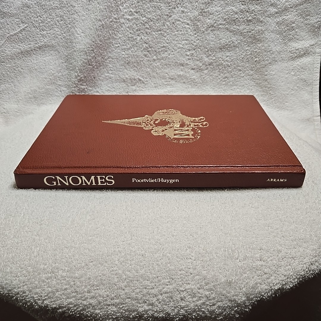 GNOMES Book By Wil Huygen & Illustrated Rien Poortvliet (1977 H.N Abrams Inc. HC