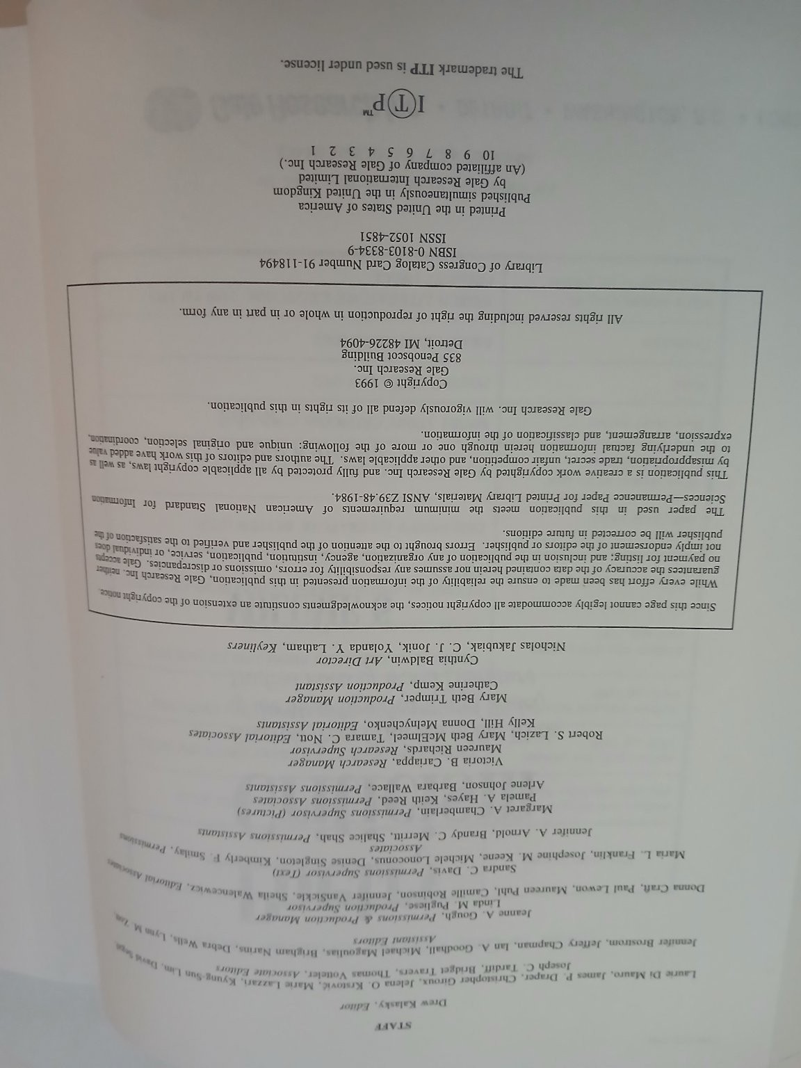 Poetry Criticism Volume 6 Drew Kalasky 1993 Reference Literature Gale