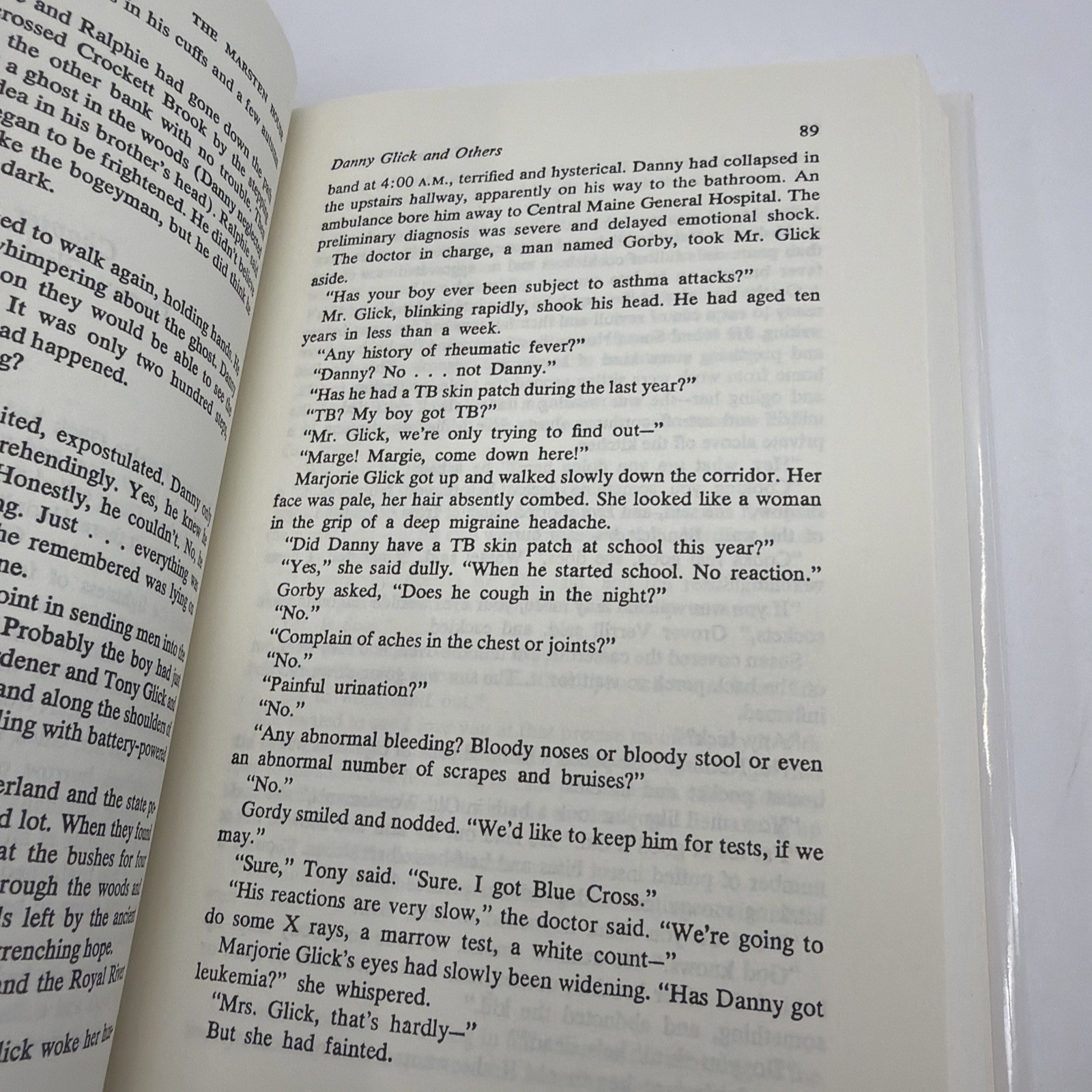 &lsquo;Salem&rsquo;s Lot, Stephen King Hardcover, Book Club Edition, 1975 No Gutter Code