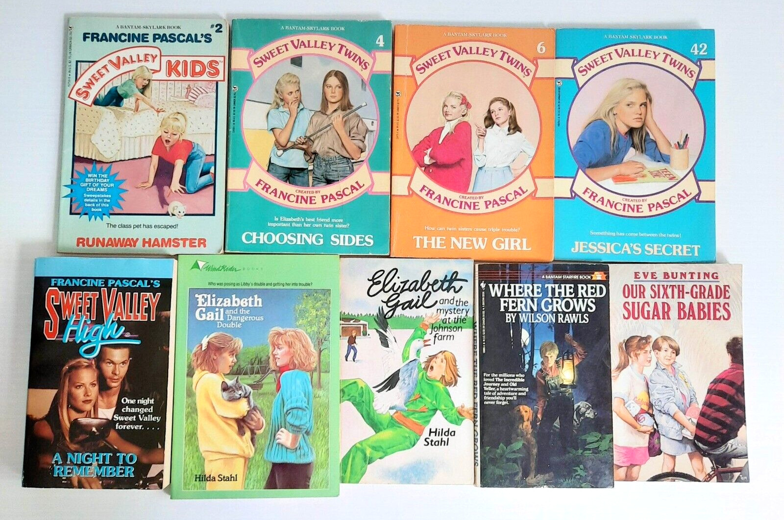 Children&rsquo;s Paperbacks Huge Lot of 46 Mostly 1980s Sweet Valley Little Bear