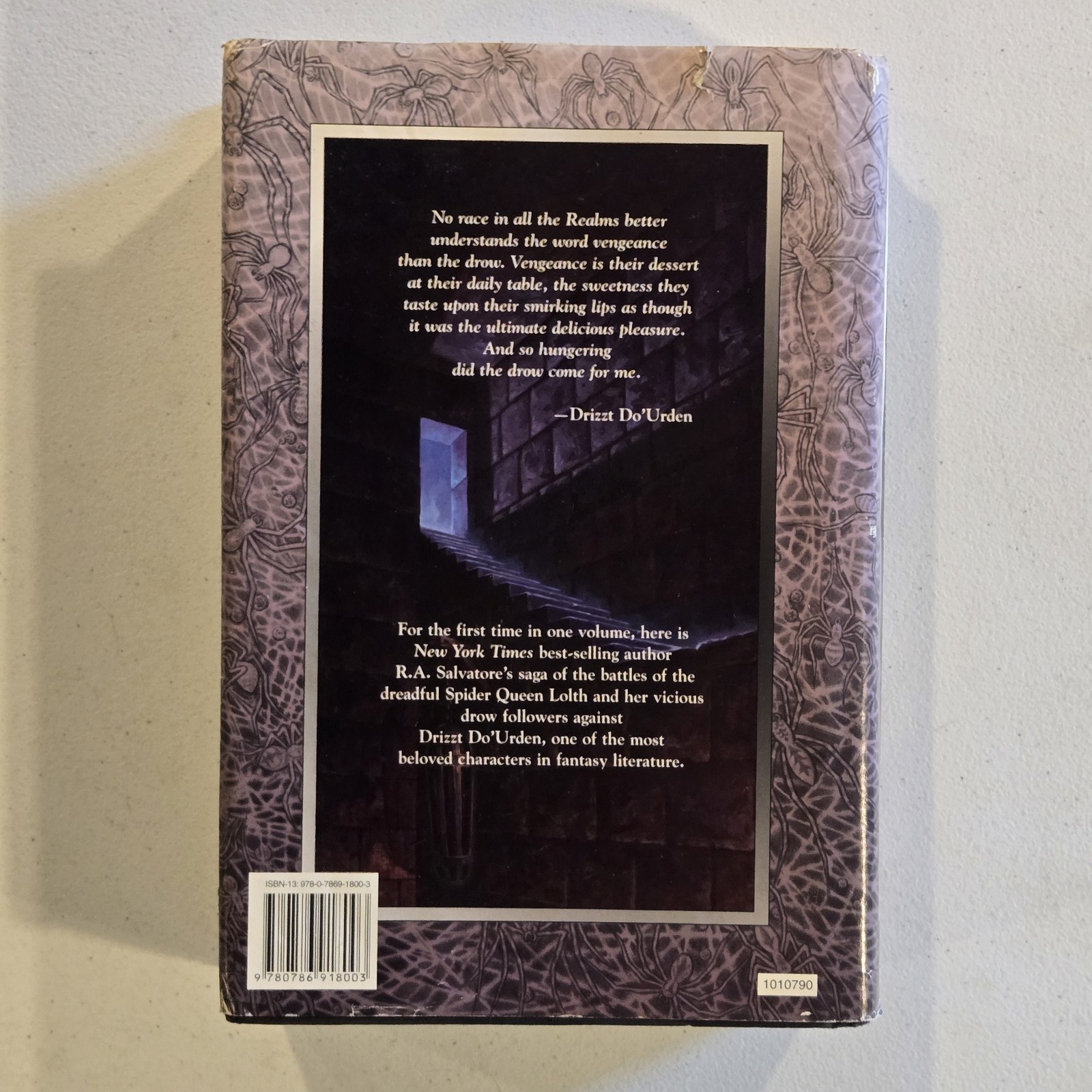 Legacy Of The Drow – R.A. Salvatore HARDCOVER BOOK 2001 COLLECTOR&rsquo;S EDITION OOP