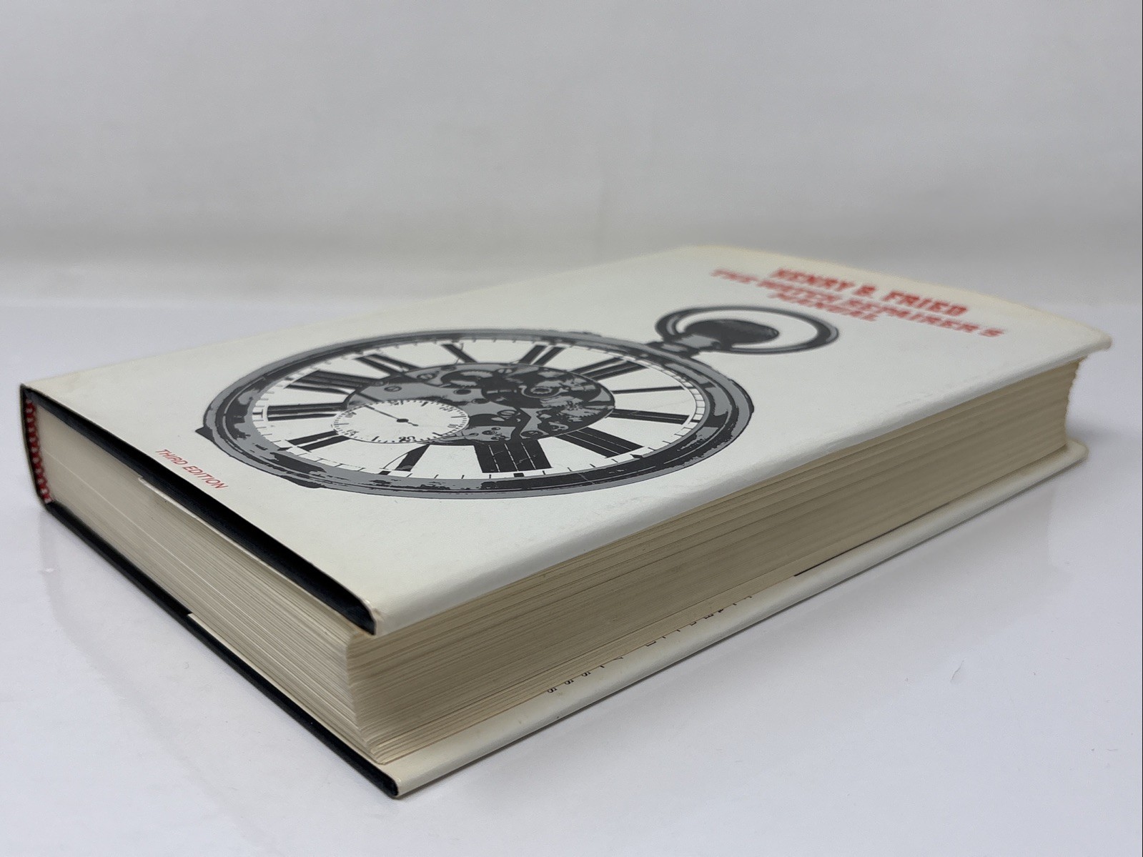 THE WATCH REPAIRER&rsquo;S MANUAL BY HENRY FRIED 1974 THIRD EDITION HC/DJ ILLUSTRATED