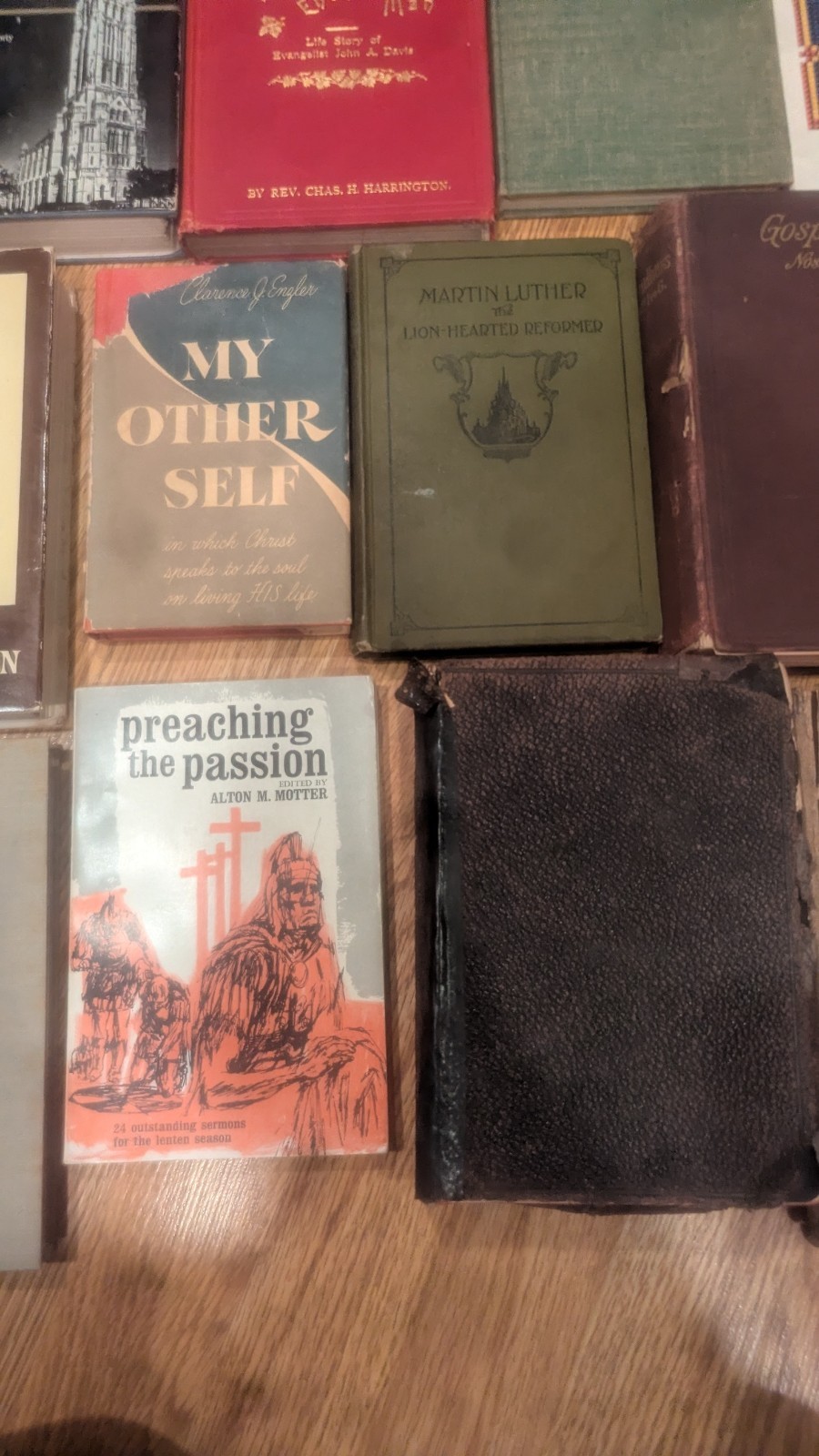 Vintage Lot 27 Christian Sermons Bible Study Commentary Hymnals Pastor&rsquo;s Library