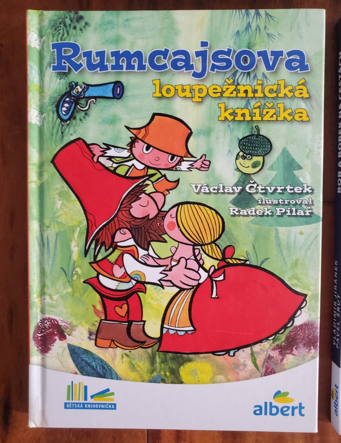 Lot 4 Kids Children&rsquo;s CZECH Language BOOKS ALBERT Fiction Hardcovers Detska