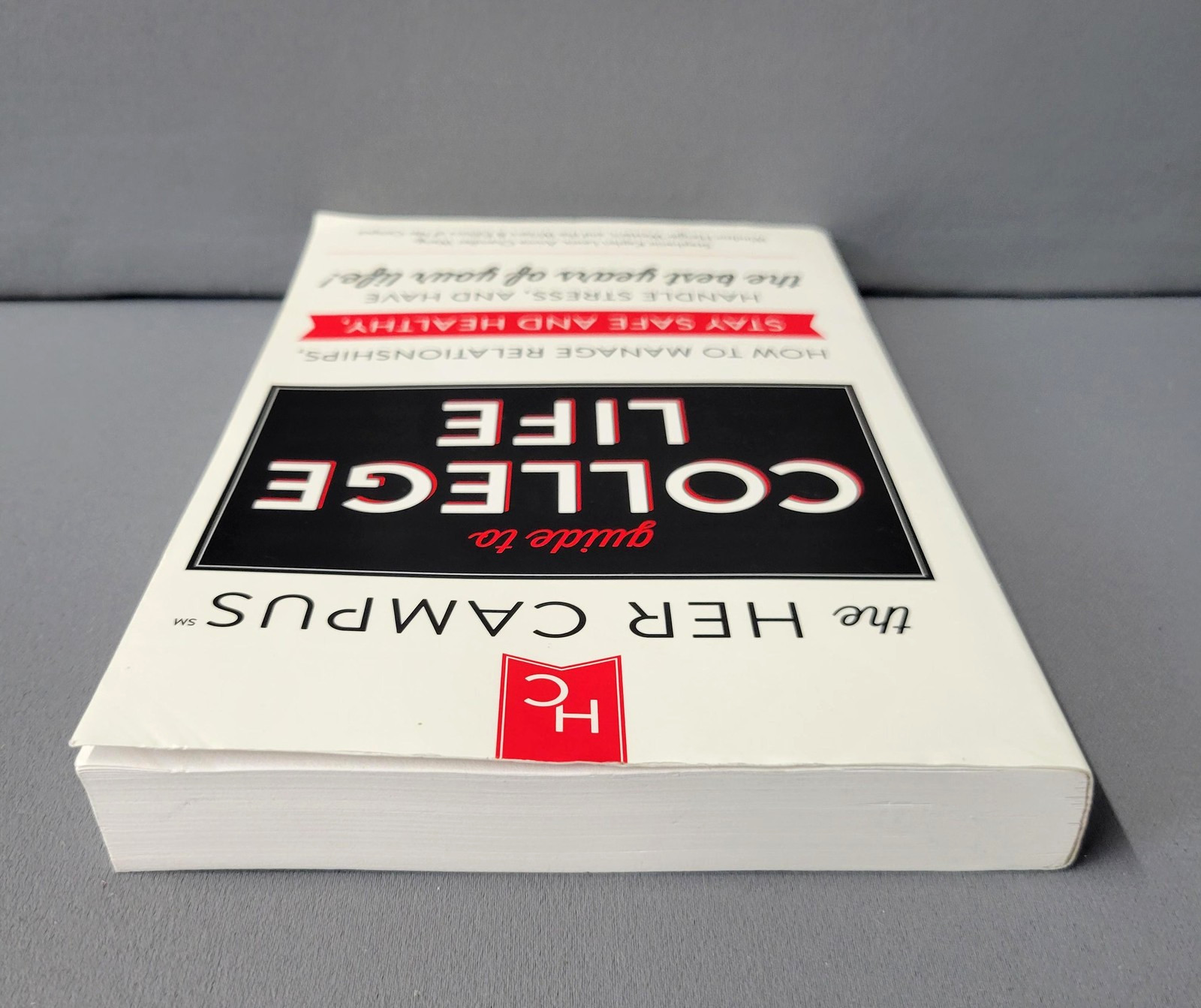 Her Campus Guide to College Life Paperback 2015 Adams Media Made in USA Book