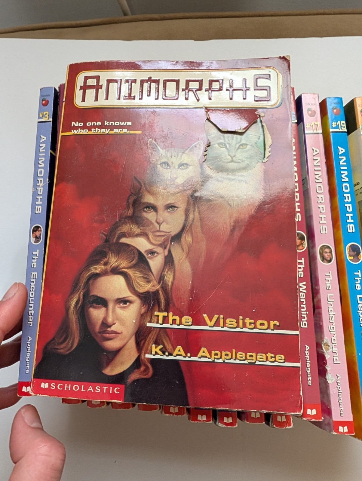 Lot of 24 Animorphs Scholastic Paperback Books K.A. Applegate