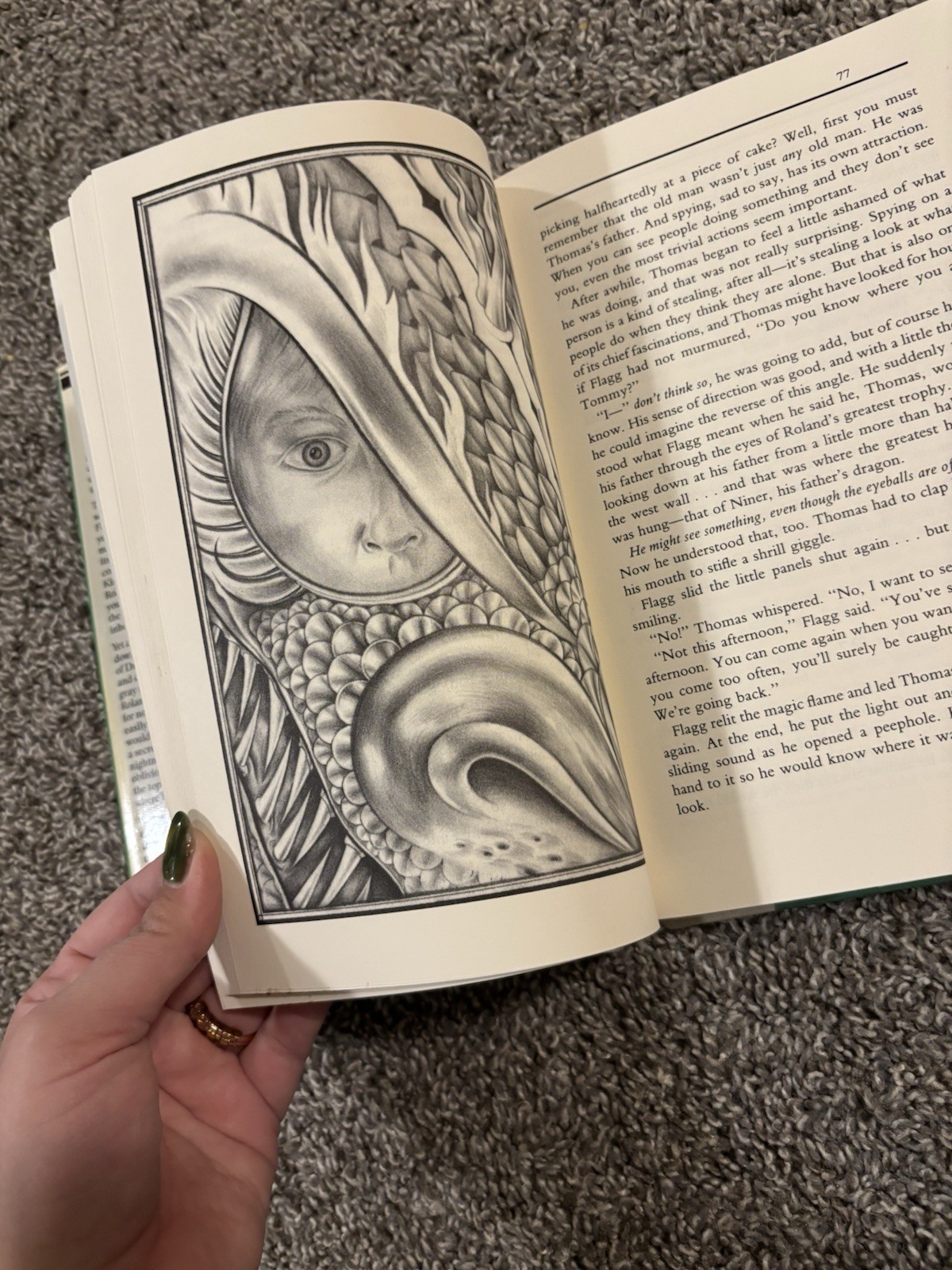 The Eyes of the Dragon by Stephen King hc/dj 1st Edition/1st Printing