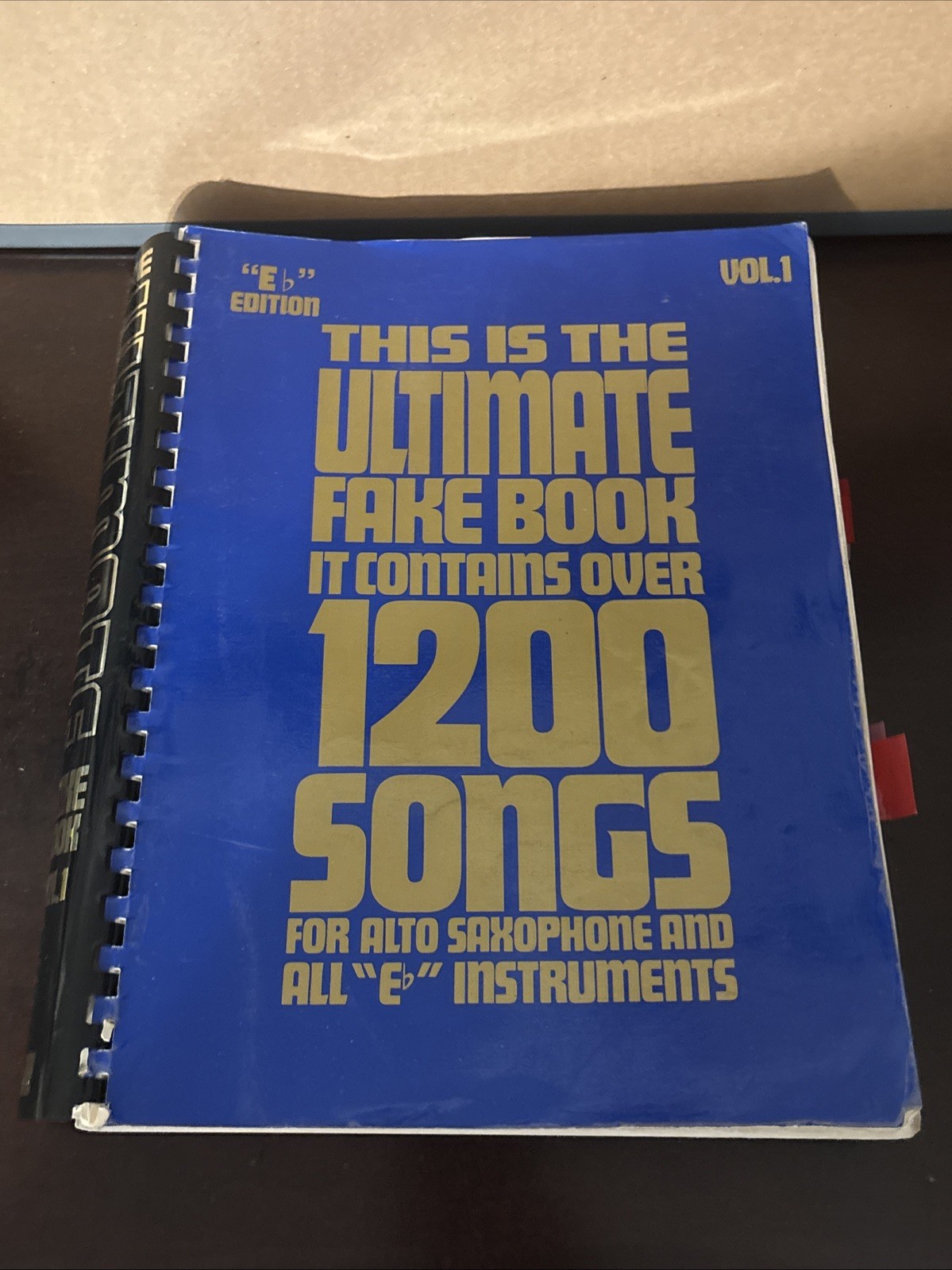Ultimate Fake Book Over 1200 Songs Alto Saxophone And All E Instruments