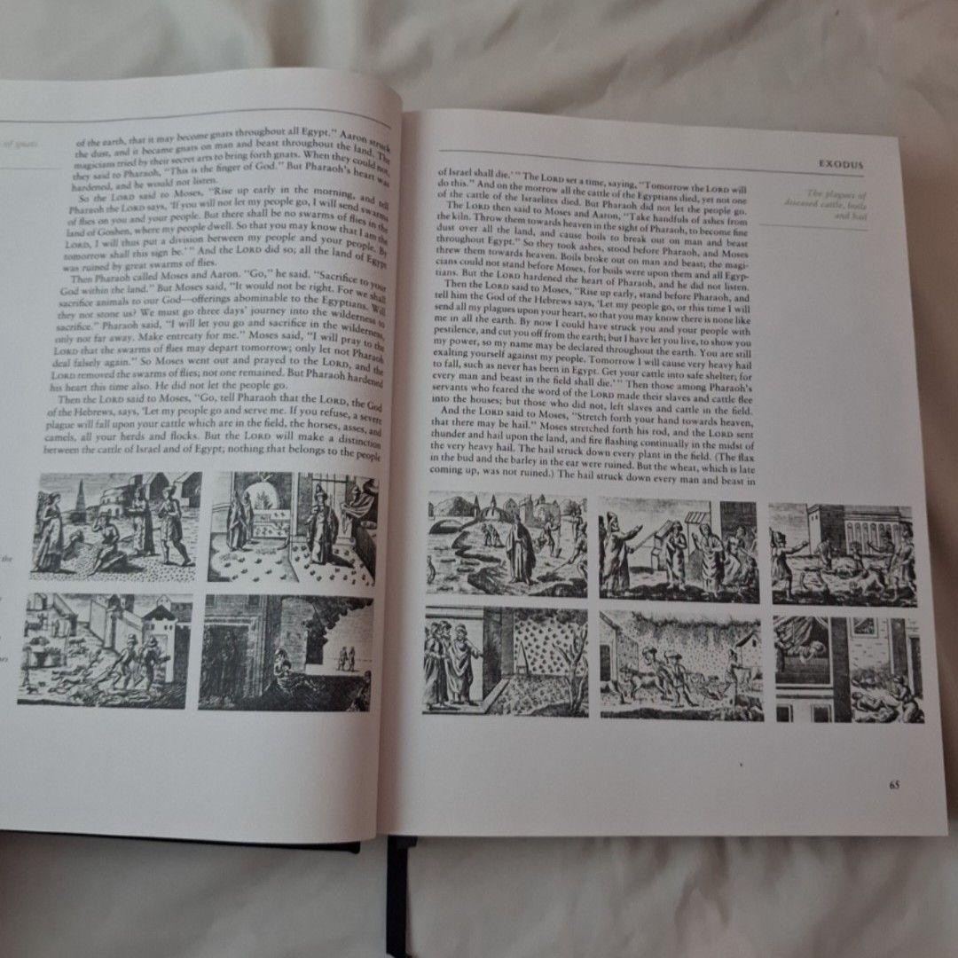 The Reader&rsquo;s Digest Bible Illustrated Edition 1995 Hardcover Metzger Hammer
