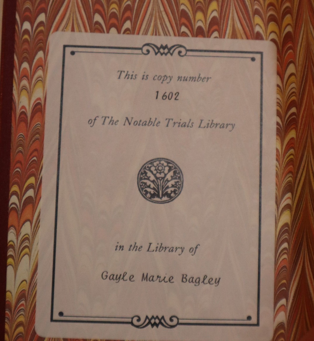 The Case And Trial Of John Peter Zenger hardcover The Notable Trials Library