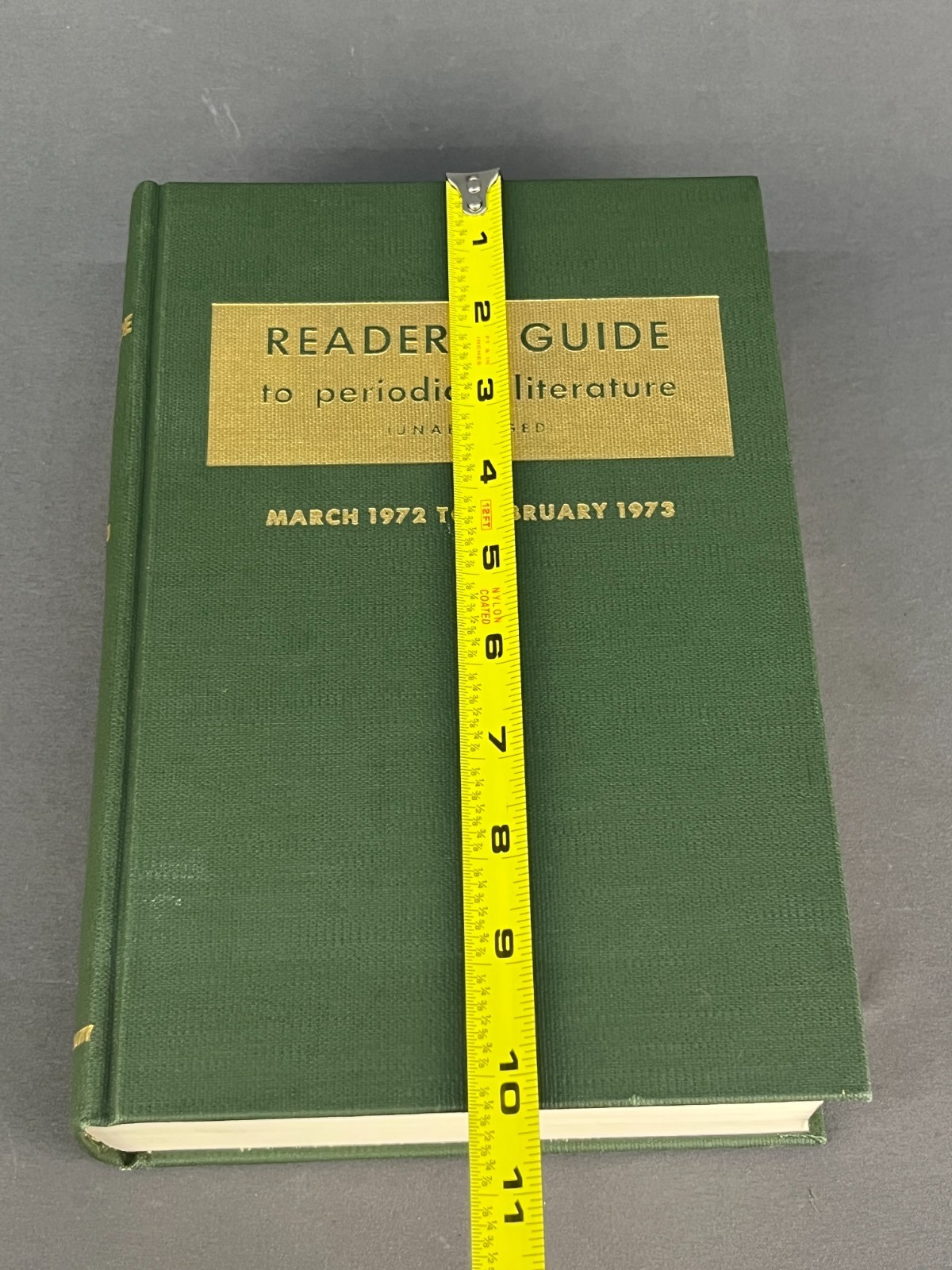 1972 -73 Reader&rsquo;s Guide to Periodical Literature Volume 32 by H.W. Wilson
