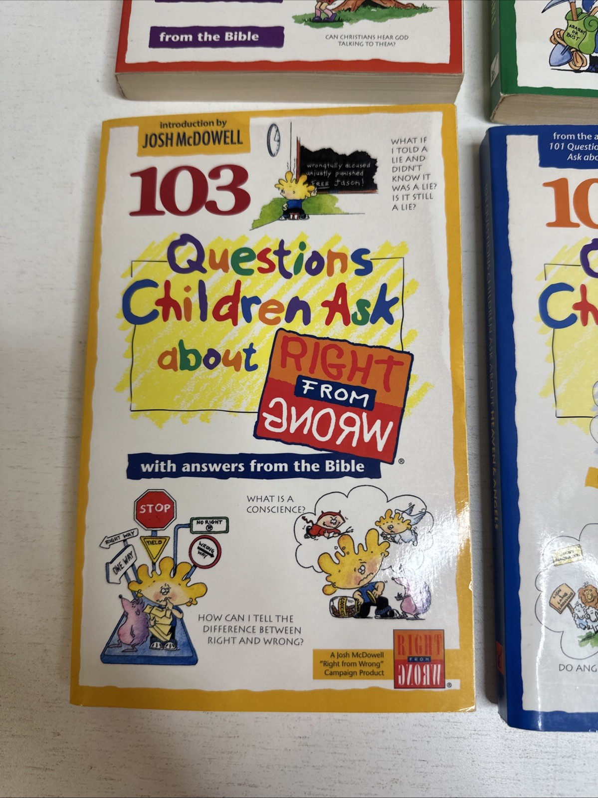 Questions Children Ask About God Book Lot Of 4