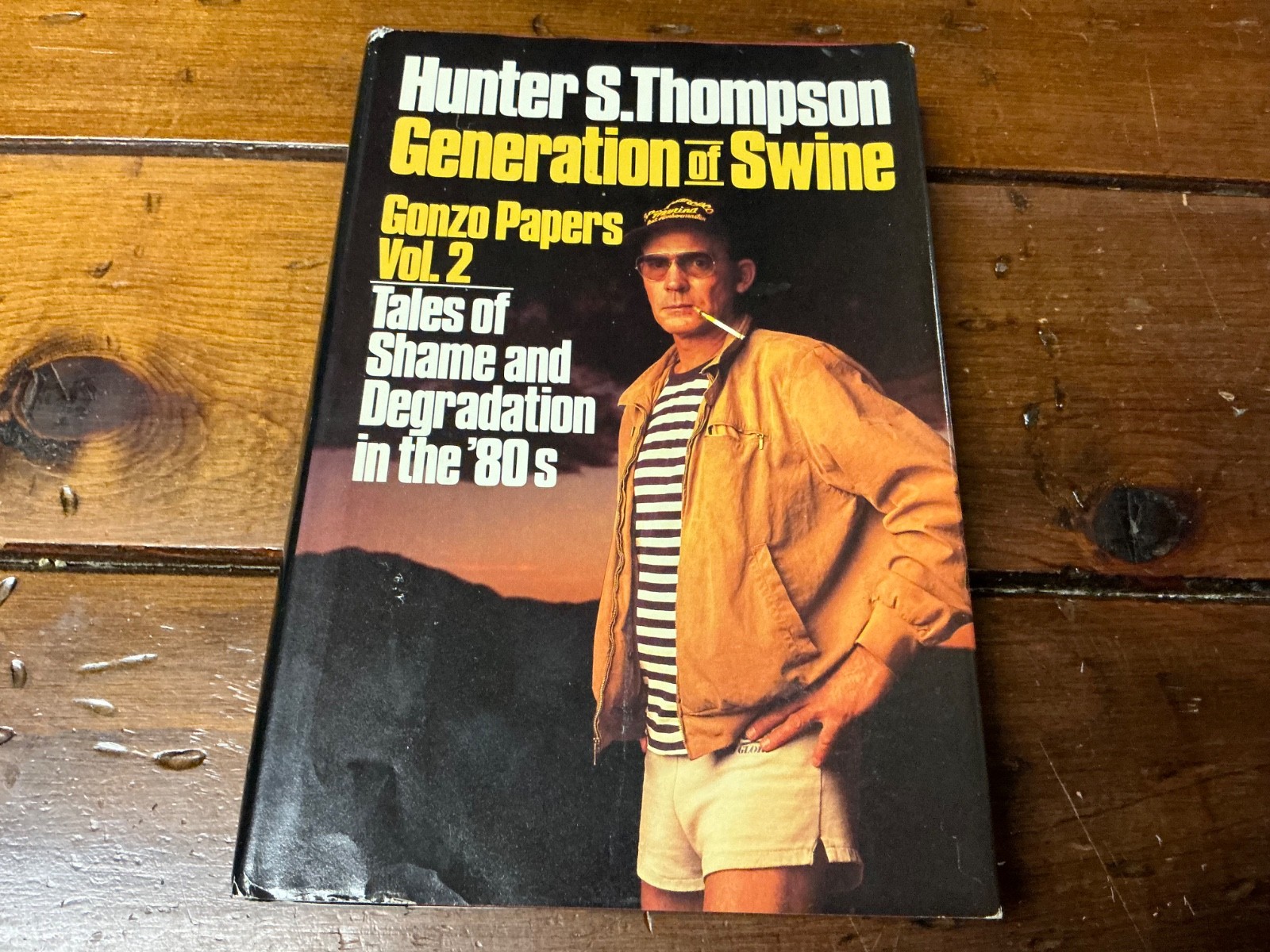 Hunter S. Thompson ** (Lot of 3) ** Hardcopies ** BETTER THAN SEX & (2) Others