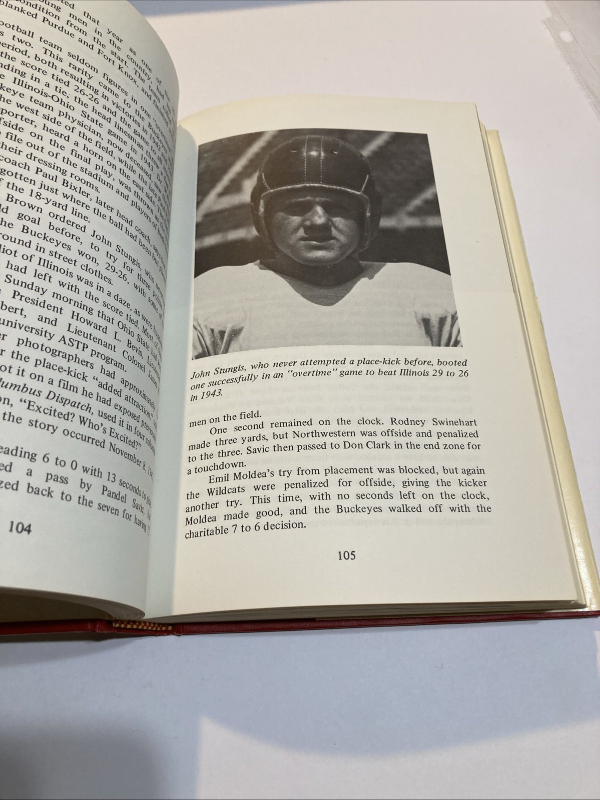 The Buckeyes A Story of Ohio State Football by Wilbur Snypp Hardcover 1974