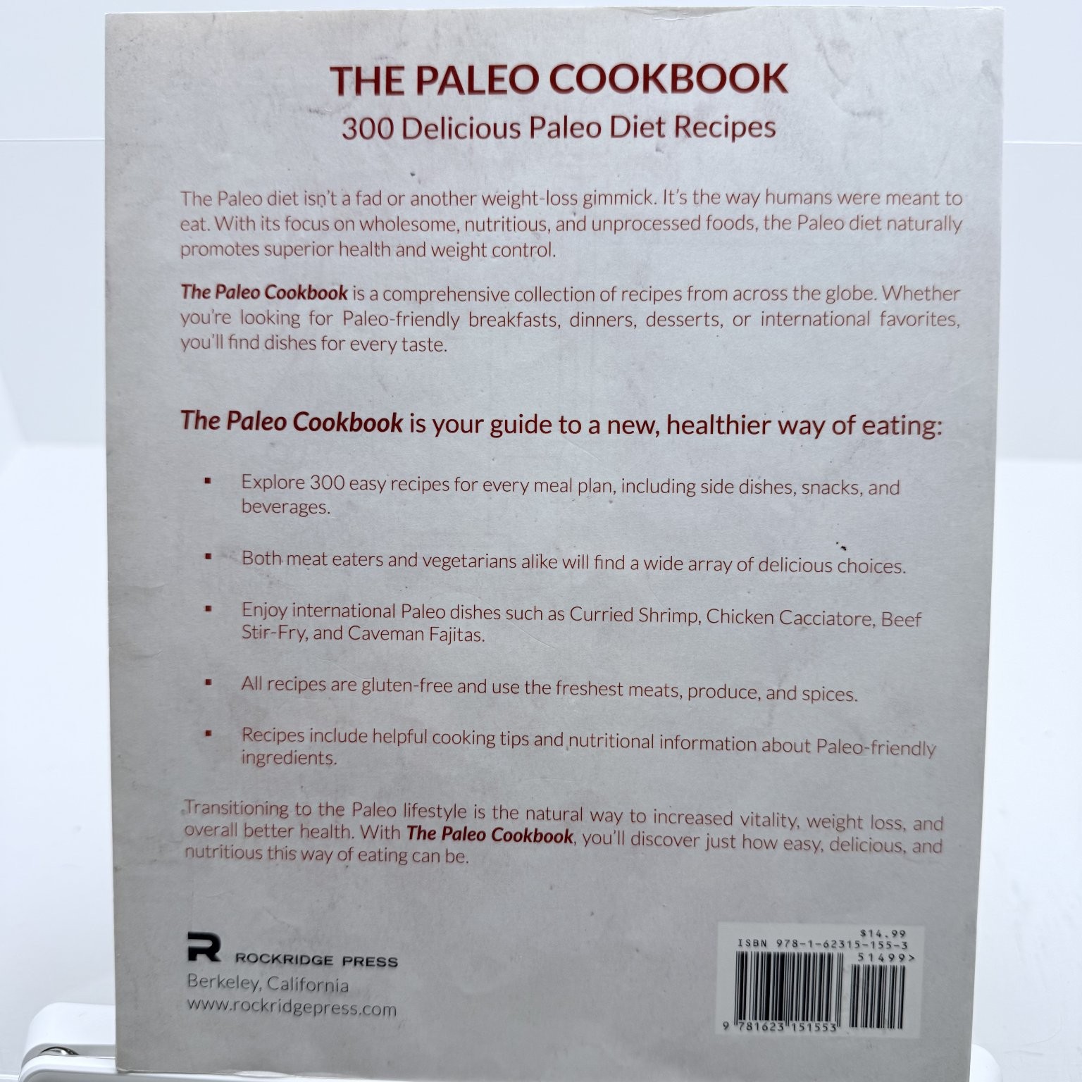 The Paleo Cookbook 2013 300 Delicious Paleo Diet Recipes Rockridge Press