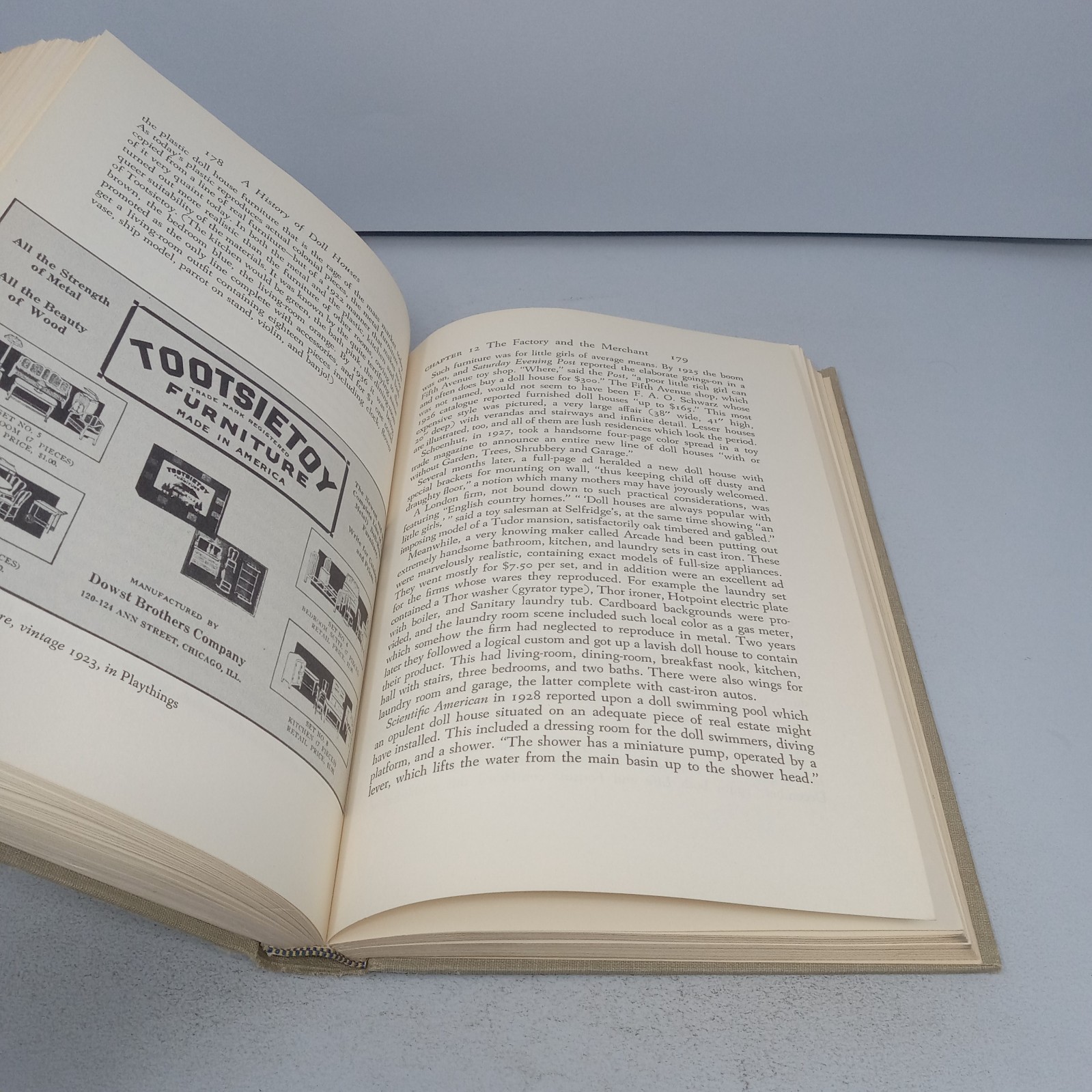 A History of Doll Houses: 1953 Charles Scribner’s Sons HC by Flora Gill Jacobs