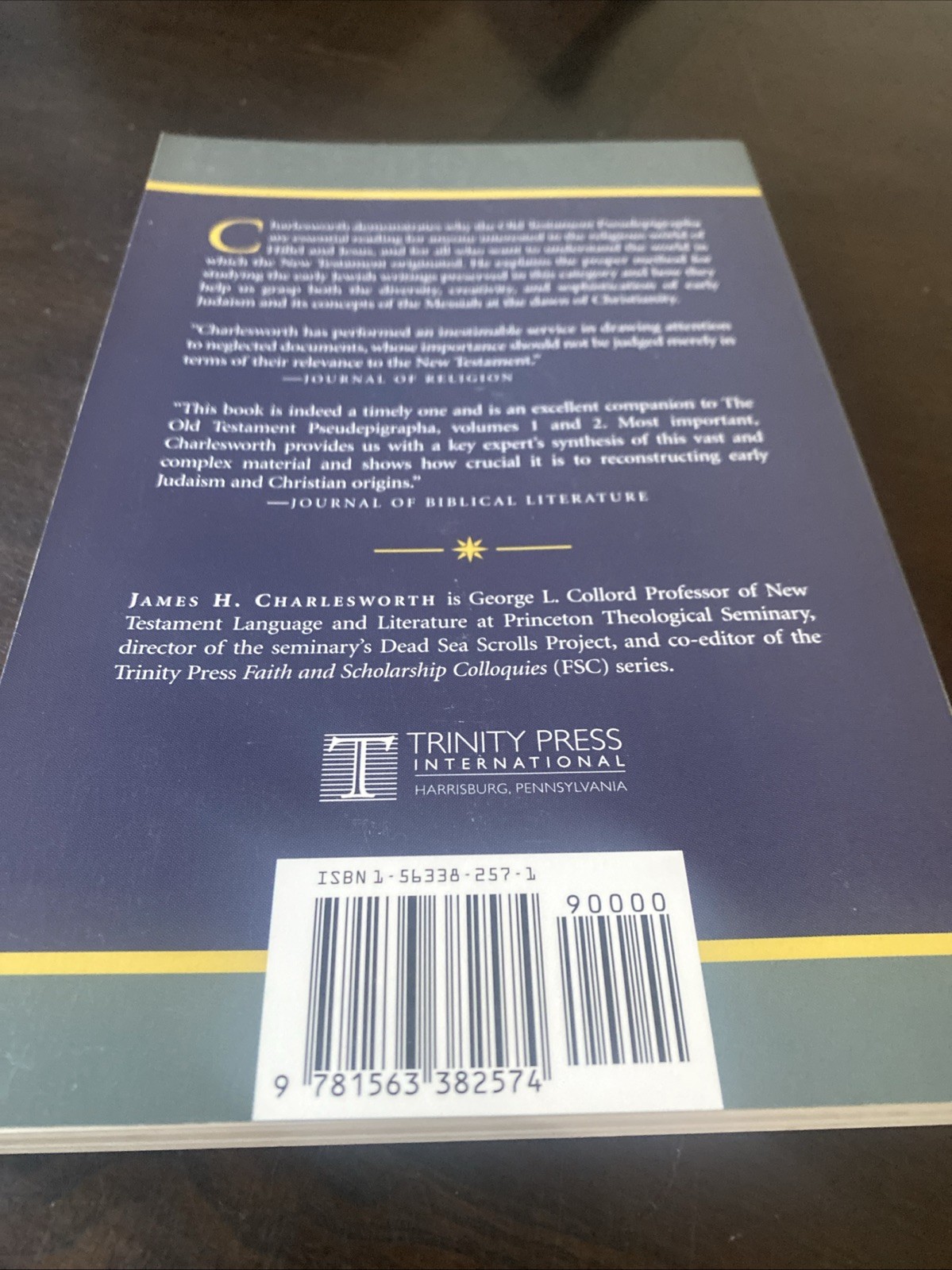 Old Testament Pseudepigrapha and the NT: Prolegomena Of Christian Origins
