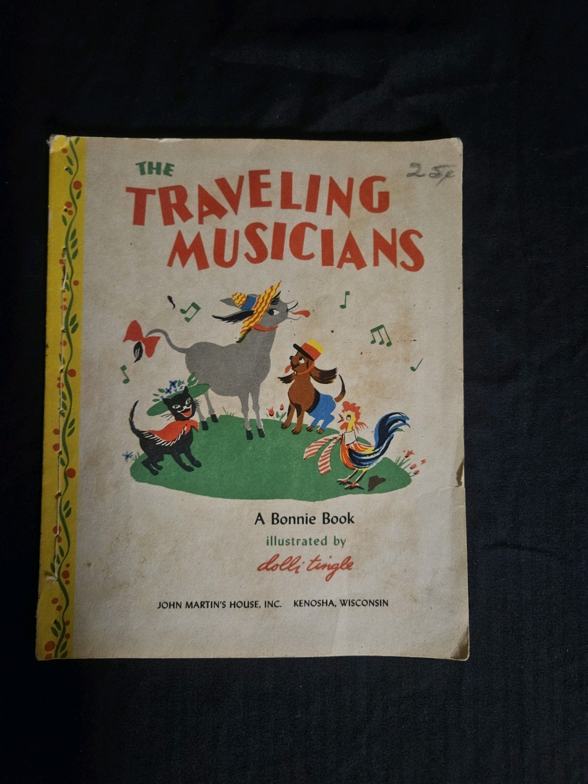 Vintage Lot Of 9 Children&rsquo;s Books 1940s 50s 60s 70s. Mixed Condition