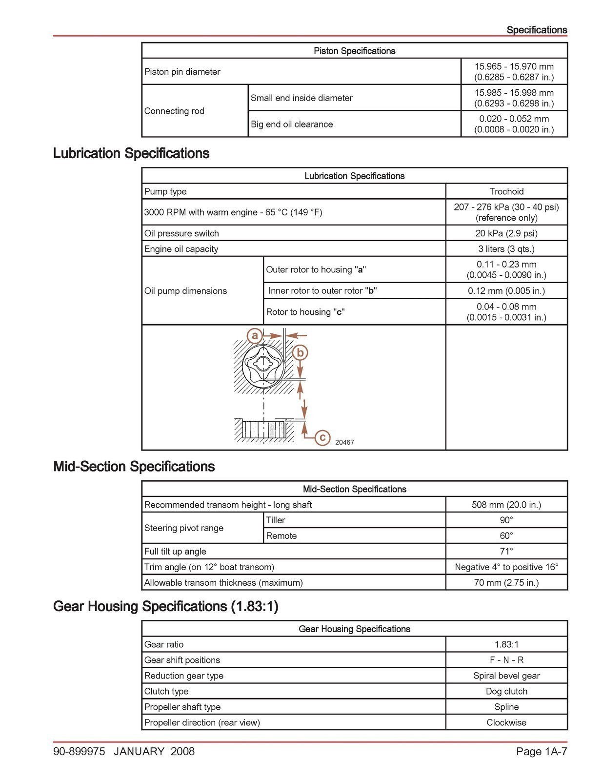 MERCURY 40 50 60 BigFoot 40 Jet EFI FourStroke 4 Cyl SERVICE MANUAL – JACKET