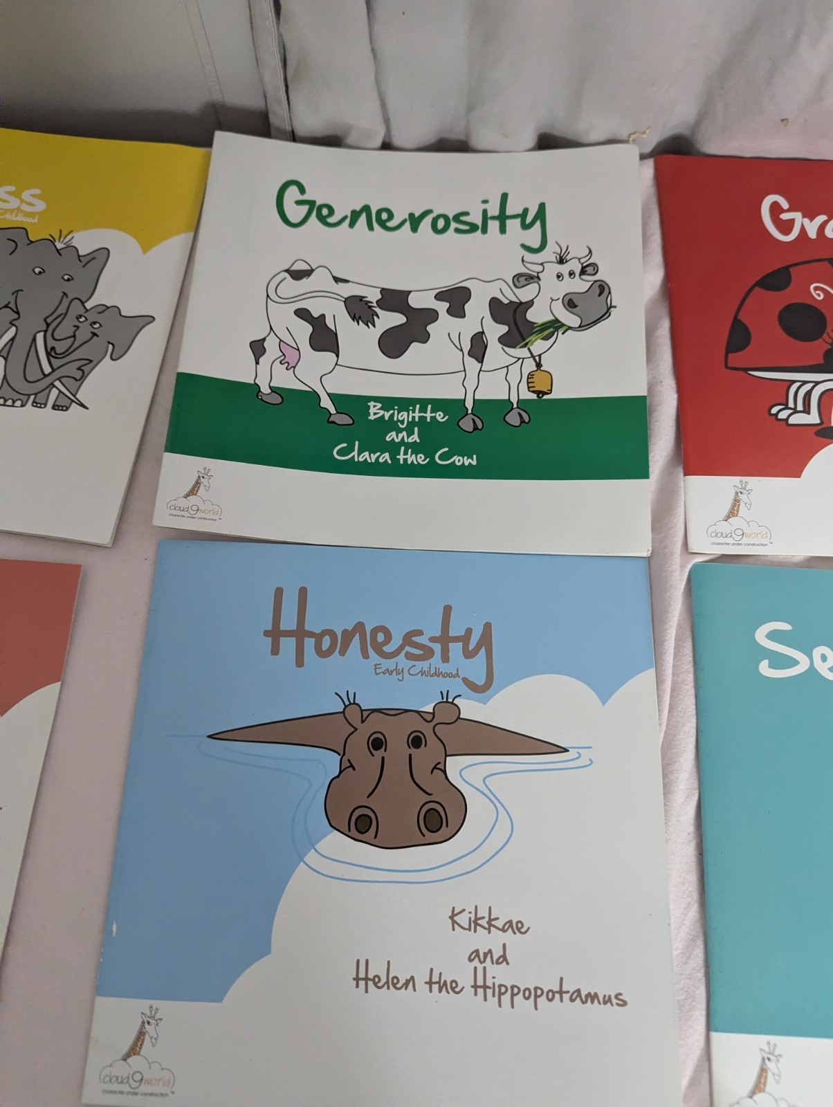 14 lot Early Childhood Cloud 9 world character books tolerance honesty kindness