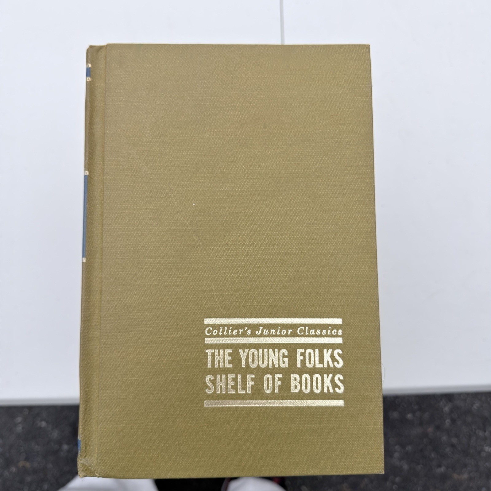 COMPLETE 10 VOLUME SET Collier&rsquo;s Junior Classics Young Folks Shelf of Books 1962