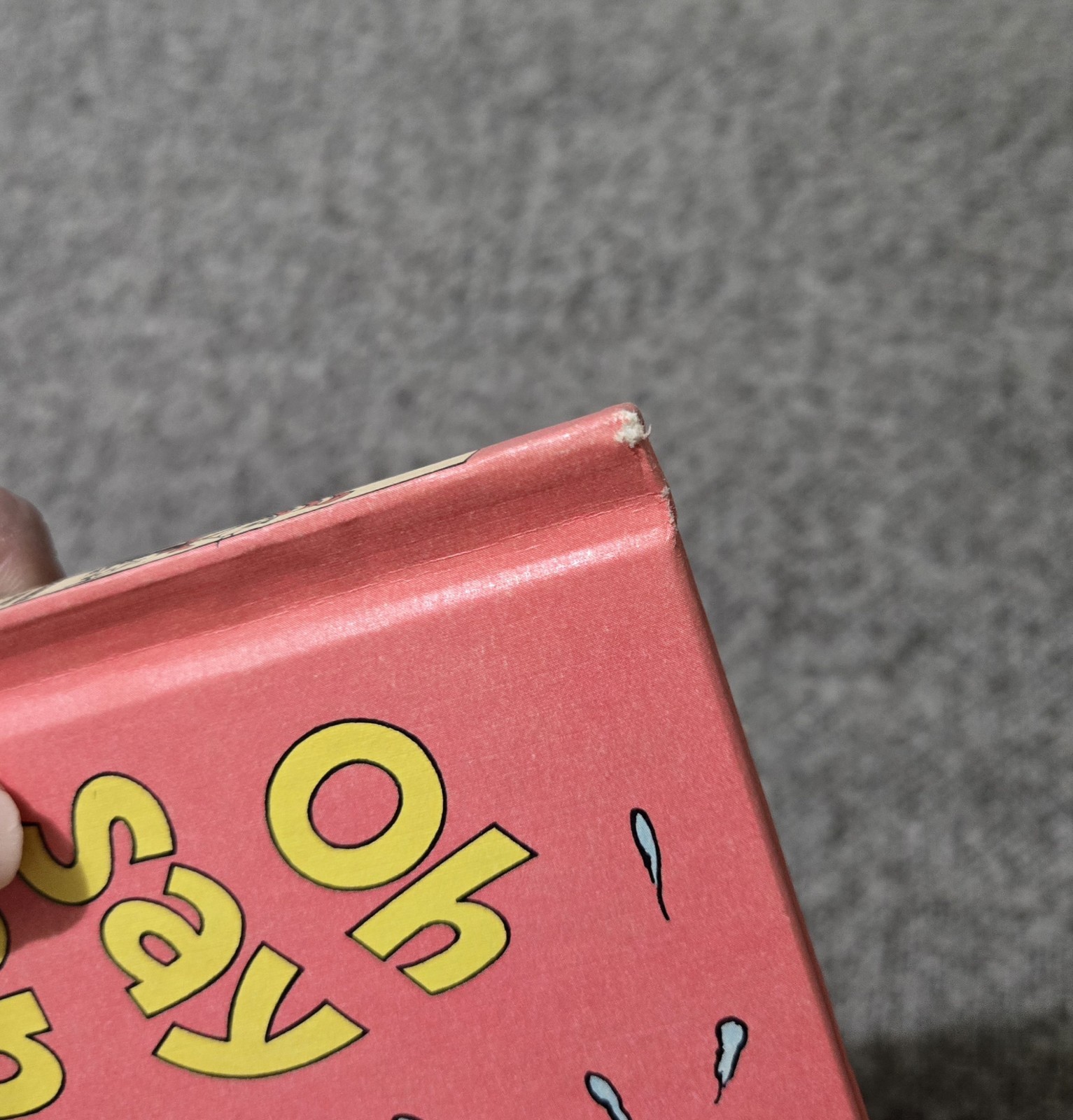 Vintage Dr Suess Oh Say Can You Say Book Copyright 1979