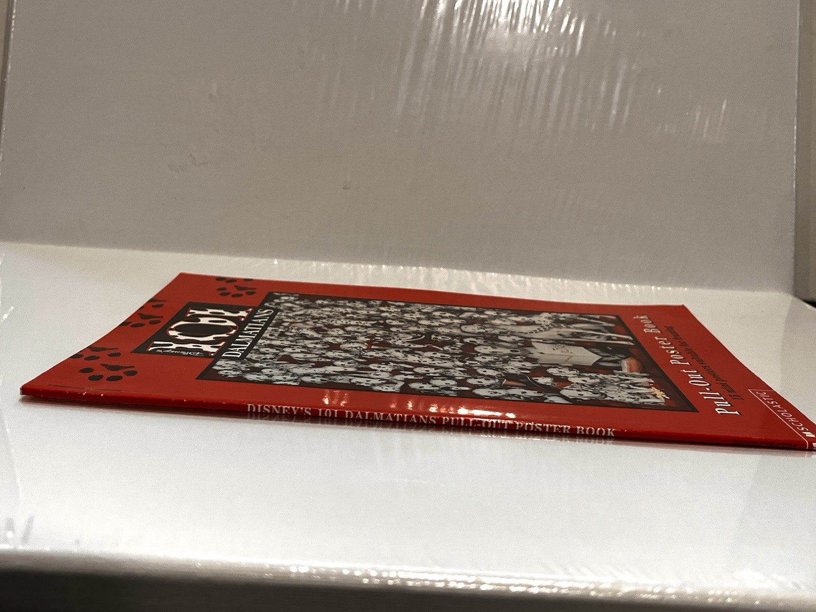 101 Dalmatians by Anne Mazer (1996, Trade Paperback) AND Pull-Out Poster Book