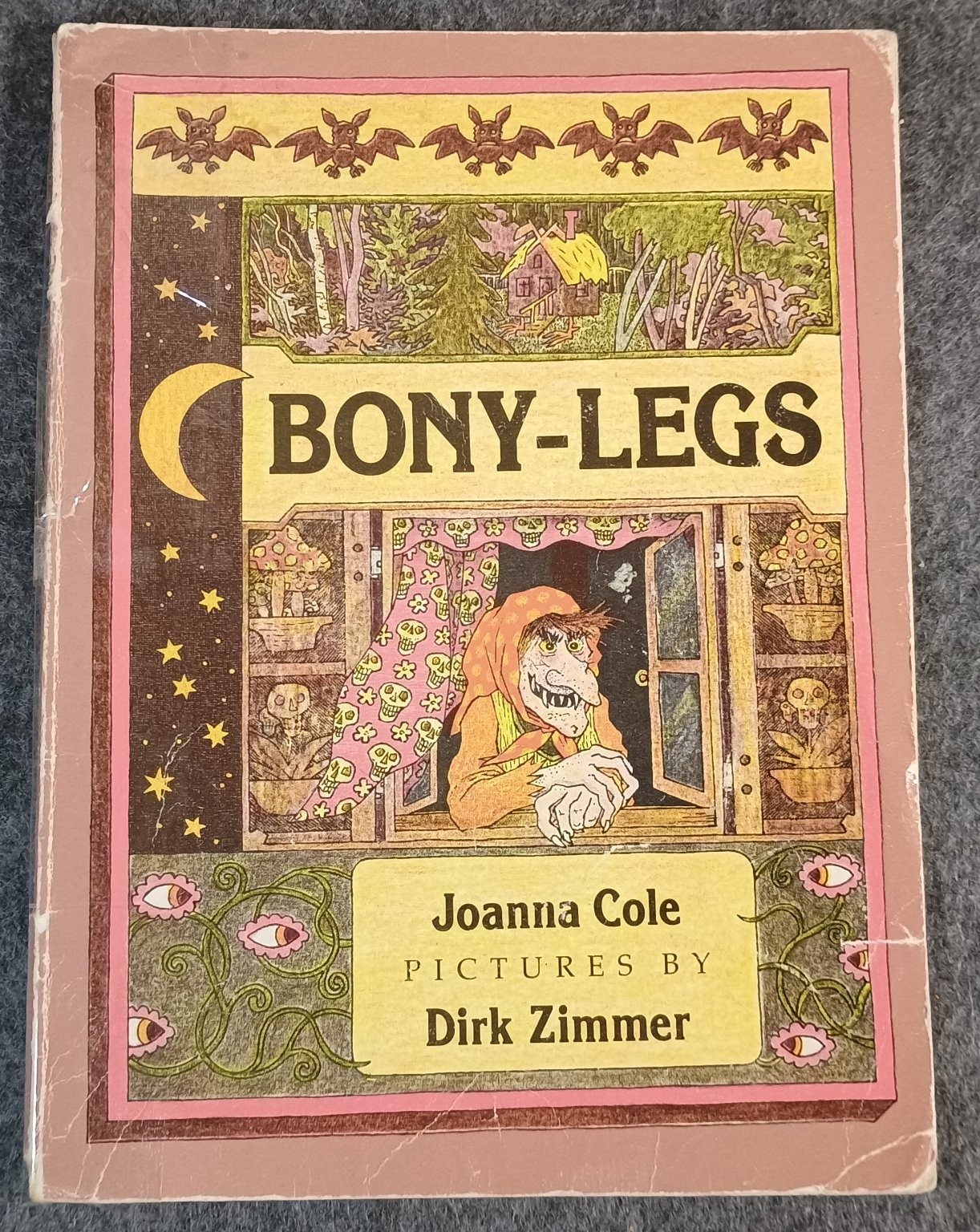 BONY-LEGS Joanna Cole 1983 Illustrated Children&rsquo;s Picture Book Scholastic
