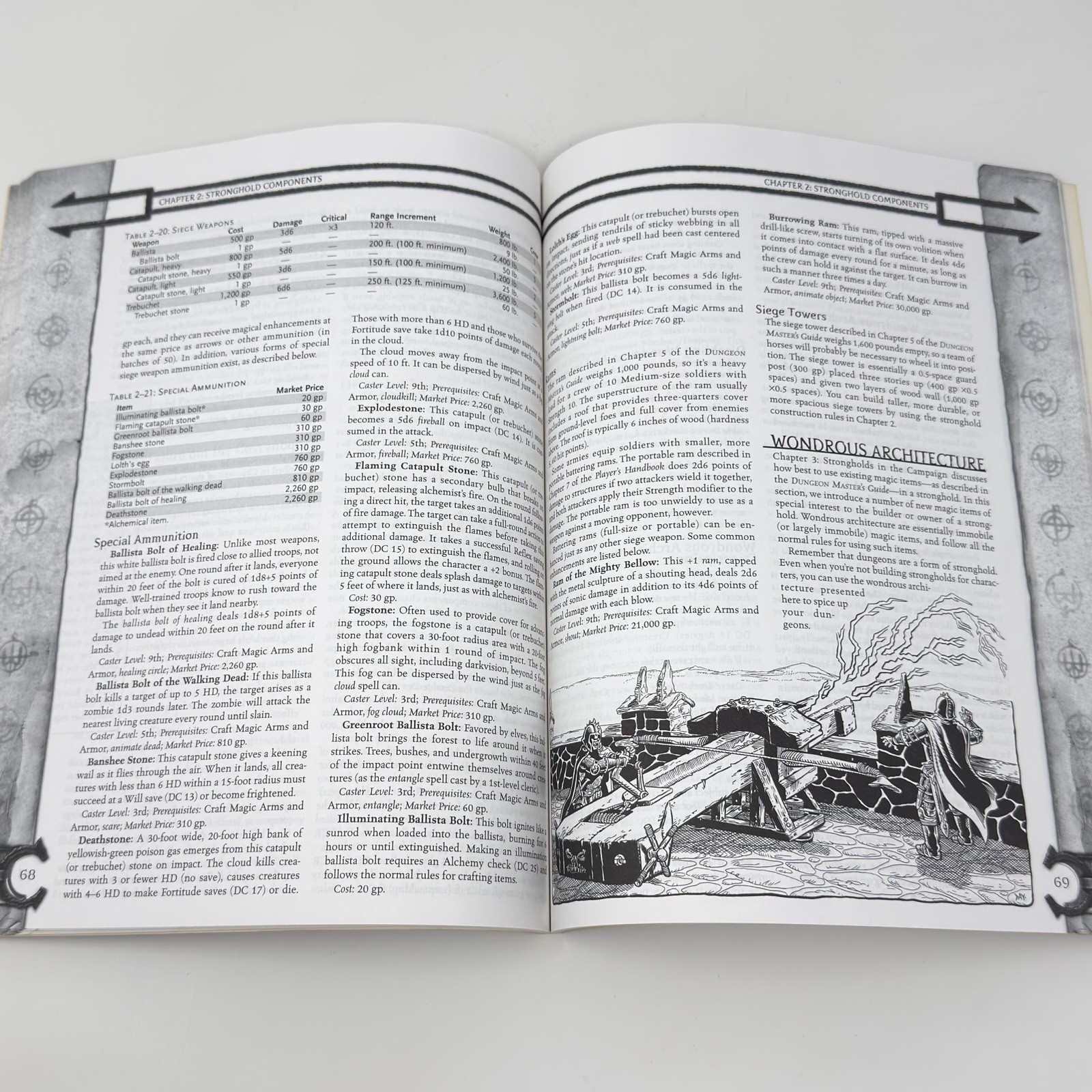 Stronghold Builder&rsquo;s Guidebook Dungeons & Dragons d20 3.0 Fantasy Vintage