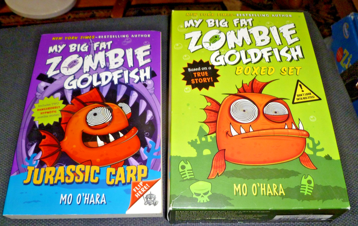 My Big Fat Zombie Goldfish Box Set + 1 (total 4 books) Mo O&rsquo;Hara Square Fish NY