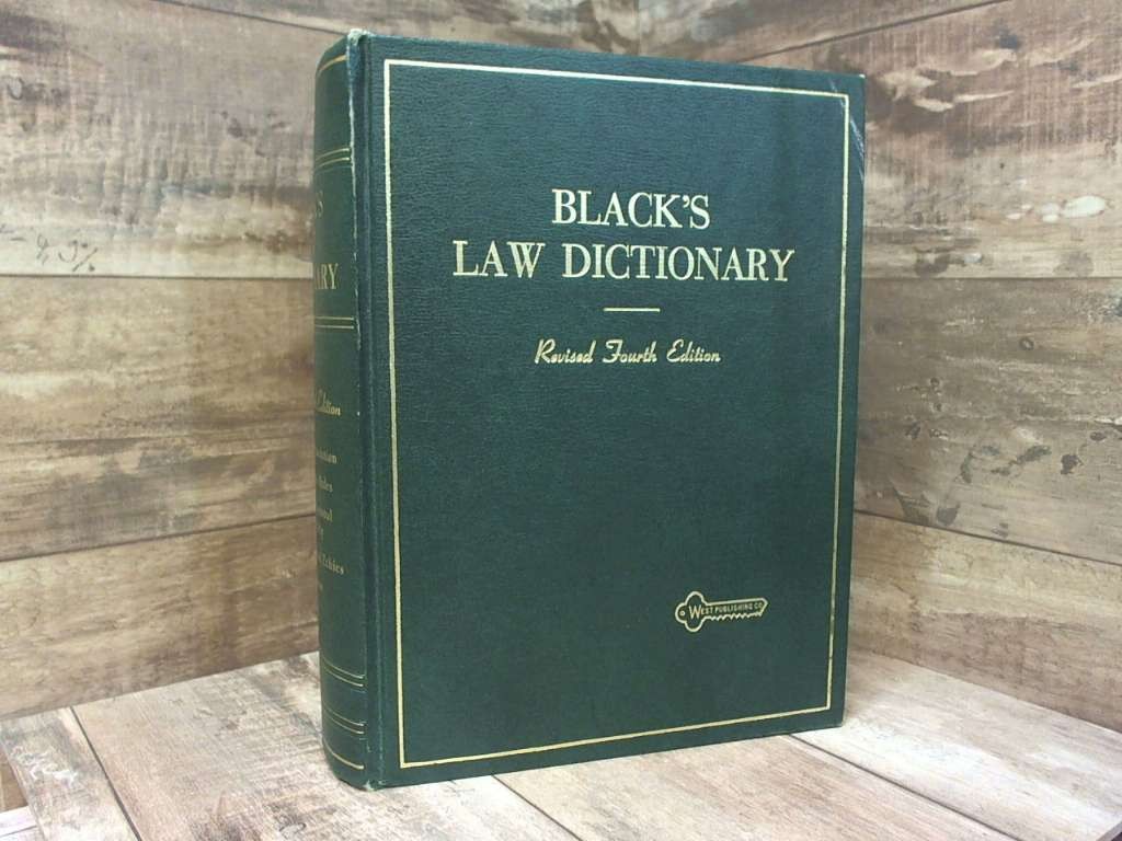 Black&rsquo;s Law Dictionary 1968 by Henry Campbell Black West Publishing Co.