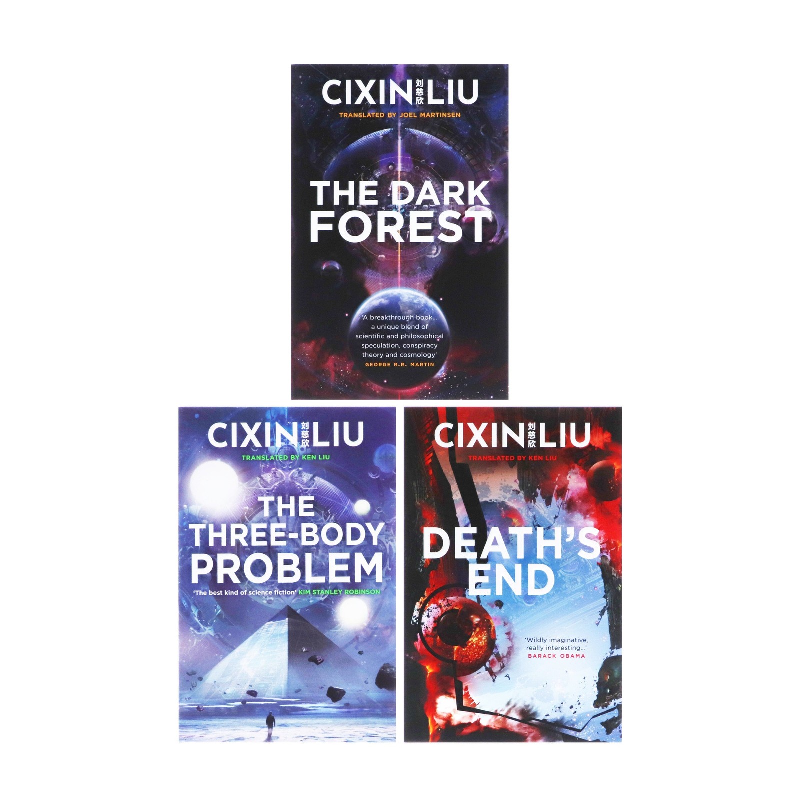 3 Body Problem Remembrance of Earth&rsquo;s Past Trilogy 3 Books Set – By Cixin Liu