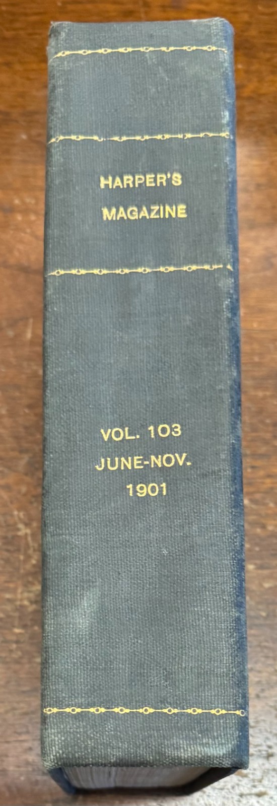 Harper&rsquo;s Monthly Magazine Vol 103 – June to Nov 1901 – Hardcover