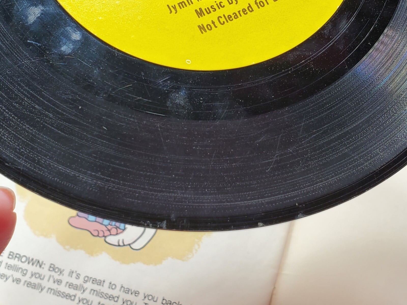 Vintage Read Along Book And Record He&rsquo;s Your Dog Charlie Brown
