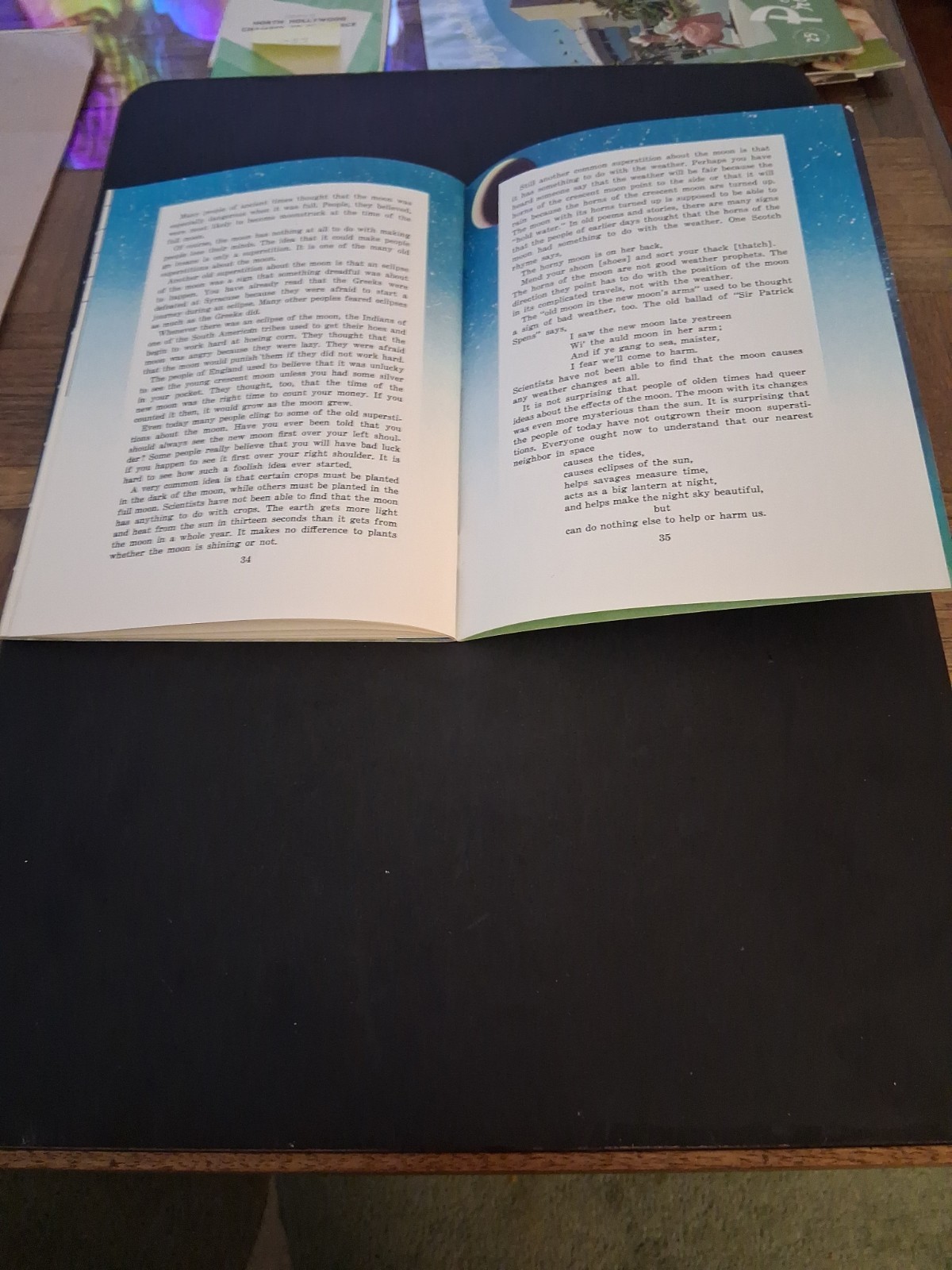 Earth&rsquo;s Nearest Neighbor Moon Book 1966 Edition Bertha Parker Paperback V. G.