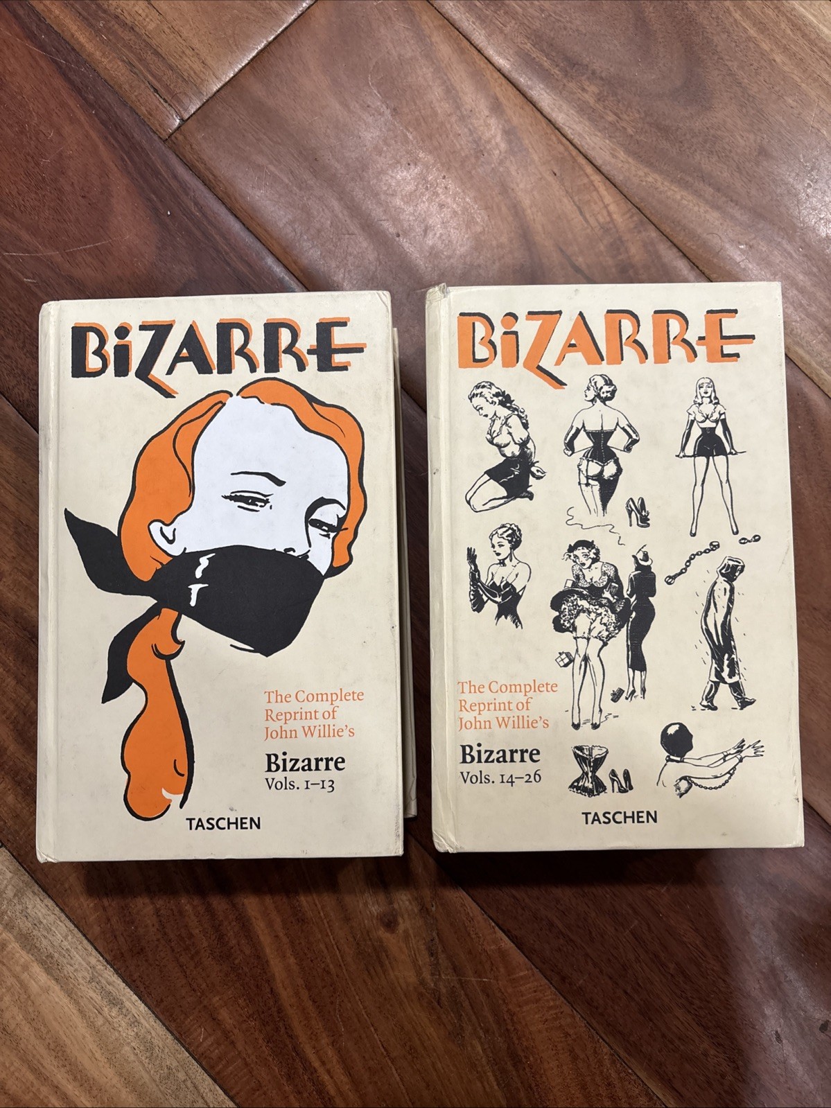 Complete Reprint of John Willie&rsquo;s Bizarre Magazines HC Volumes 1 – 26 Books