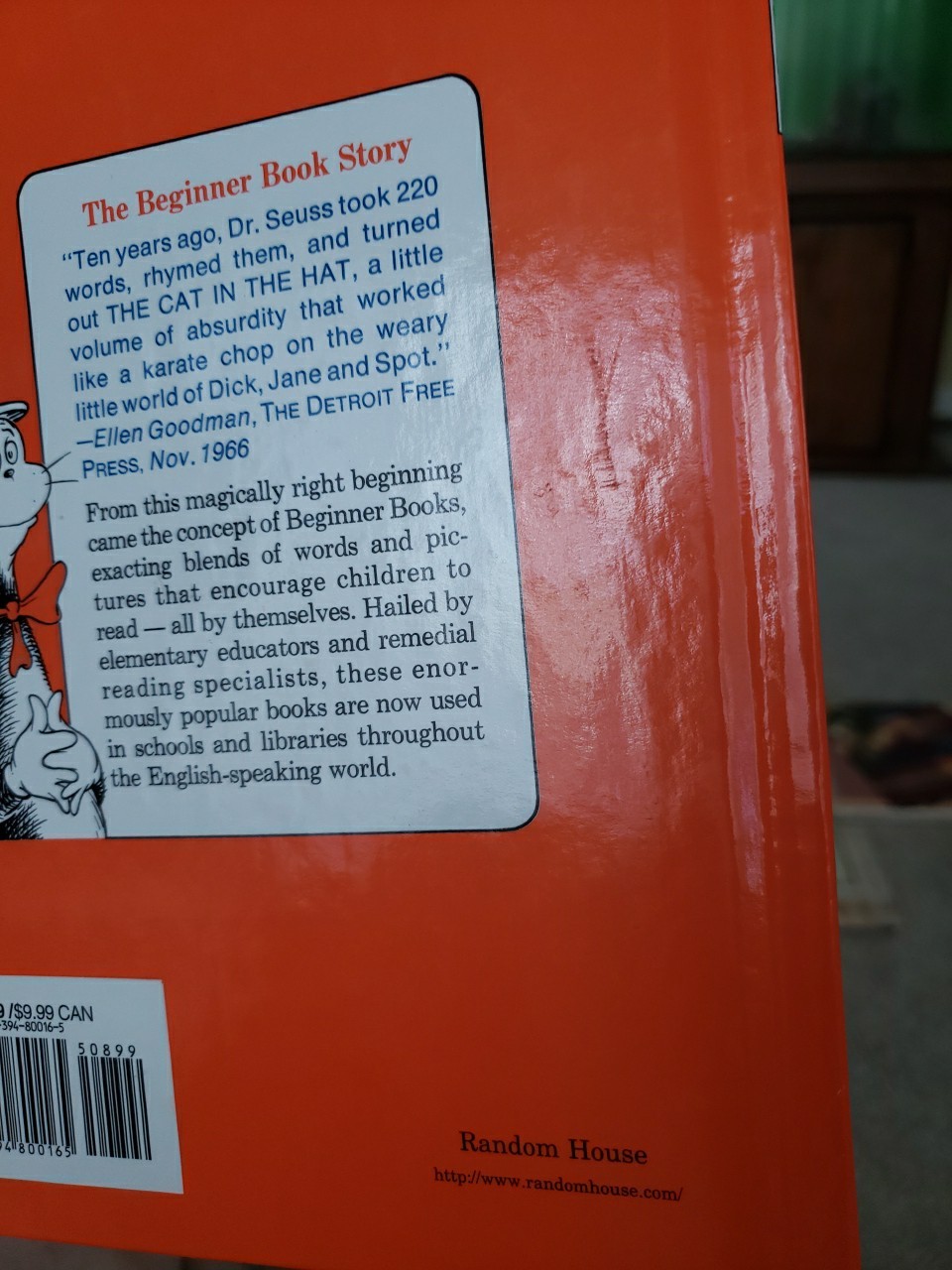 Dr. Seuss – Green Eggs and Ham Hardcover Beginner Books Illustrated Like New
