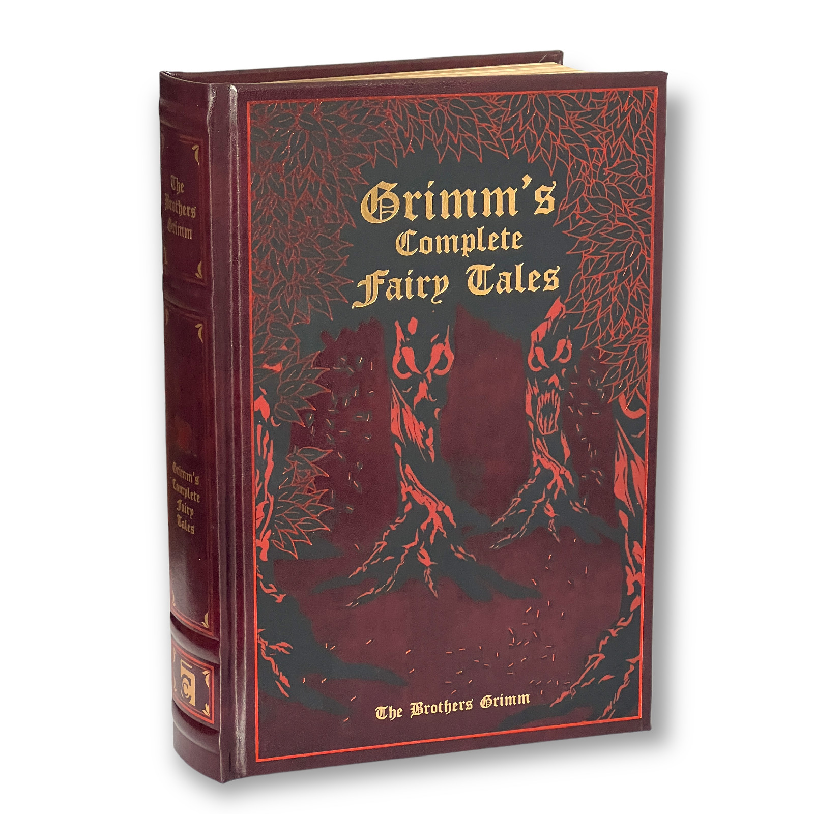 New GRIMM&rsquo;S COMPLETE FAIRY TALES Deluxe Leather Bound Classics by Margaret Hunt
